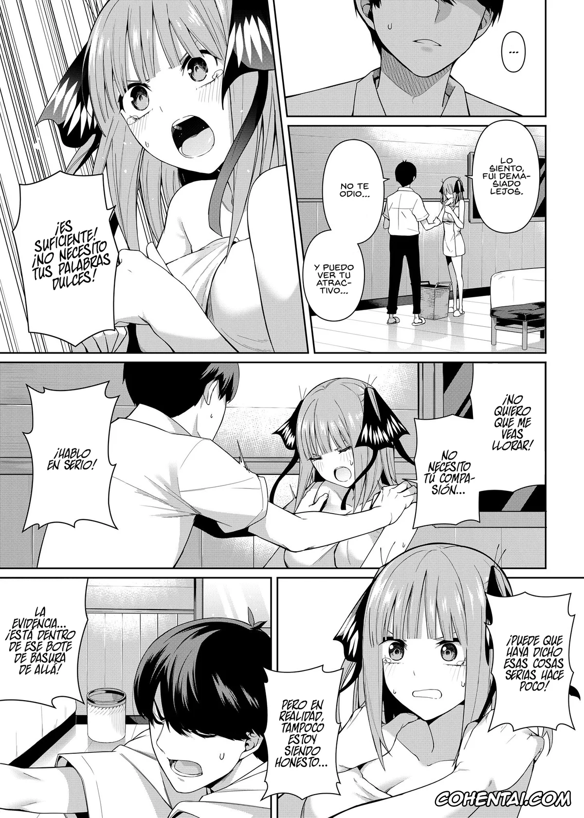 Gotoubun No Hanayome | The Quintessential Quintuplets porno, Fuutarou Uesugi porno, Miku Nakano porno, Nino Nakano porno, Nibun no Yuudou (Gotoubun no Hanayome), pagina 14