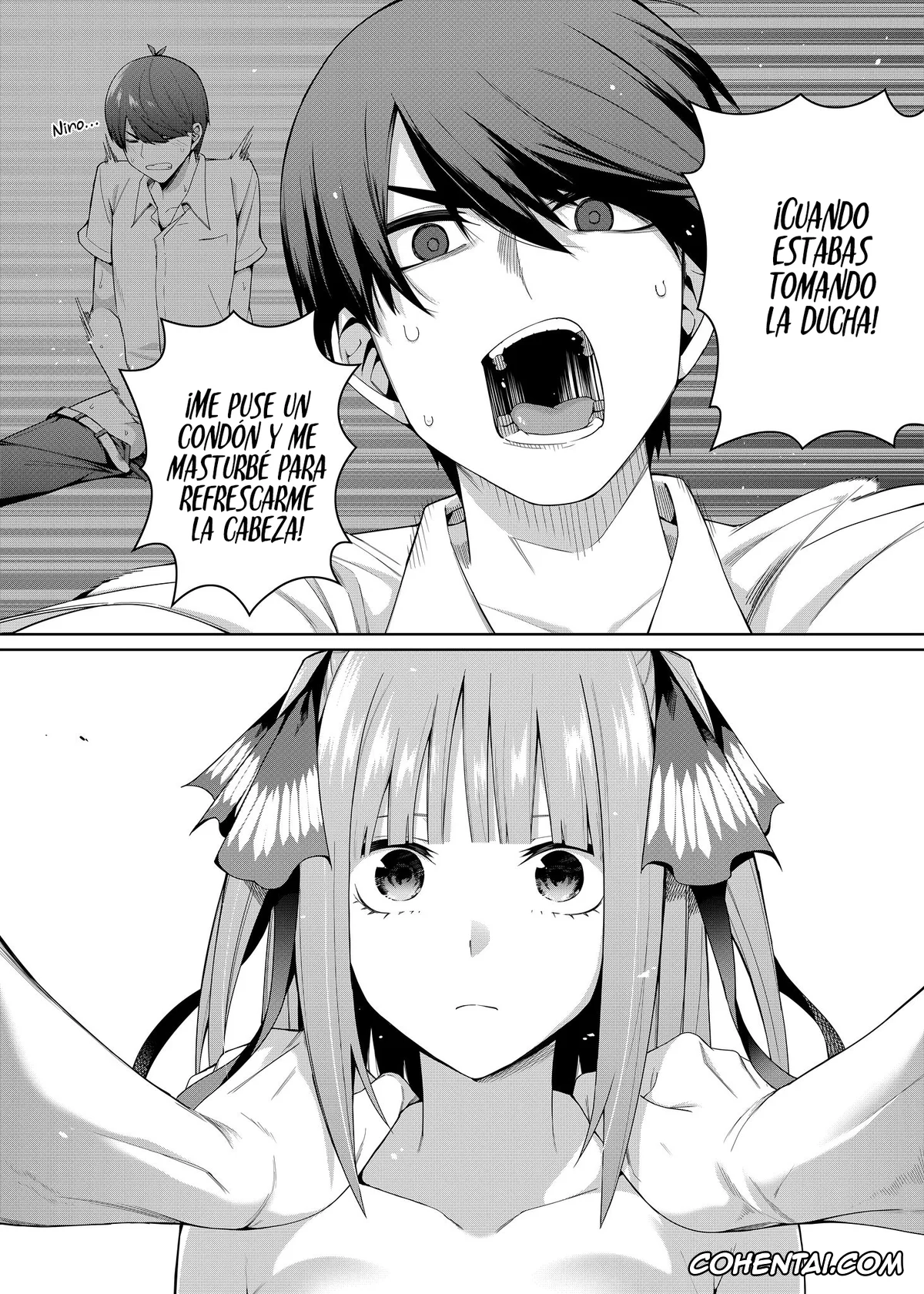 Gotoubun No Hanayome | The Quintessential Quintuplets hentai, Fuutarou Uesugi hentai, Miku Nakano hentai, Nino Nakano hentai, Nibun no Yuudou (Gotoubun no Hanayome), pagina 15