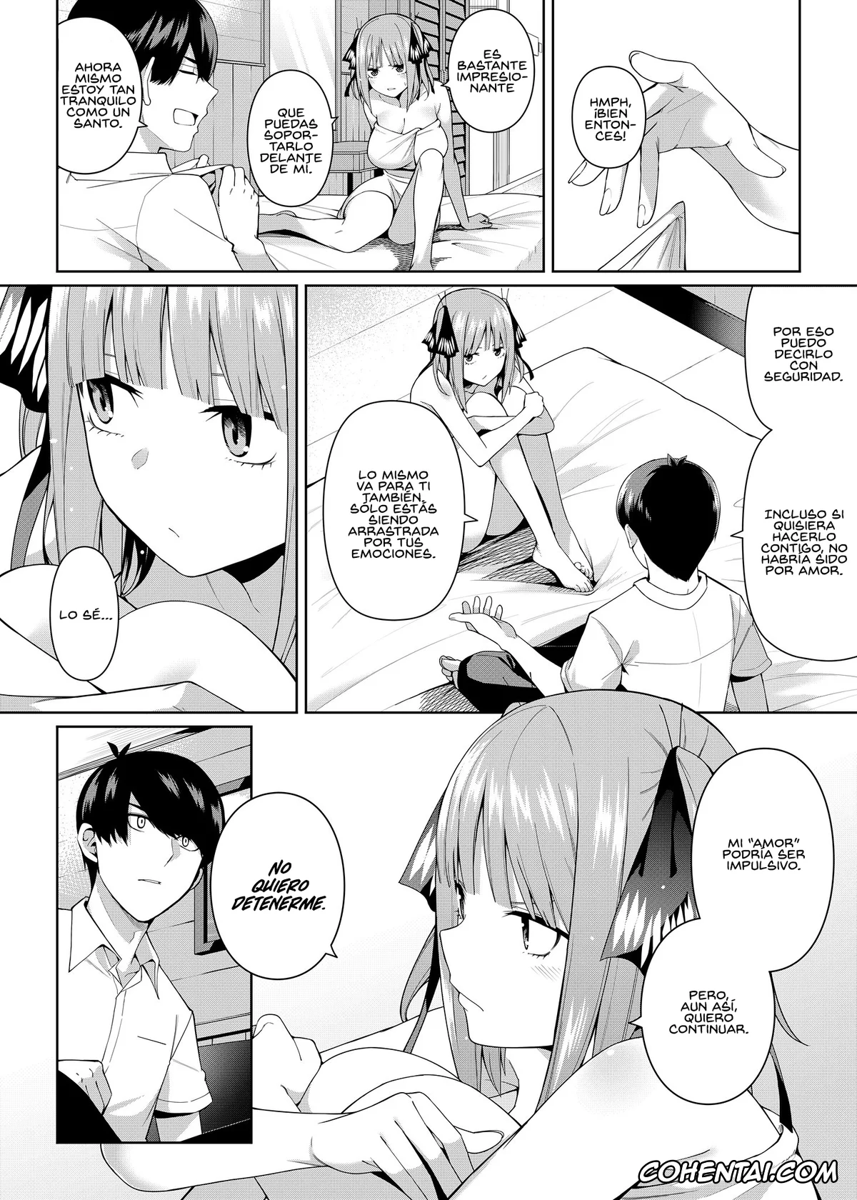 Gotoubun No Hanayome | The Quintessential Quintuplets porno, Fuutarou Uesugi porno, Miku Nakano porno, Nino Nakano porno, Nibun no Yuudou (Gotoubun no Hanayome), pagina 17