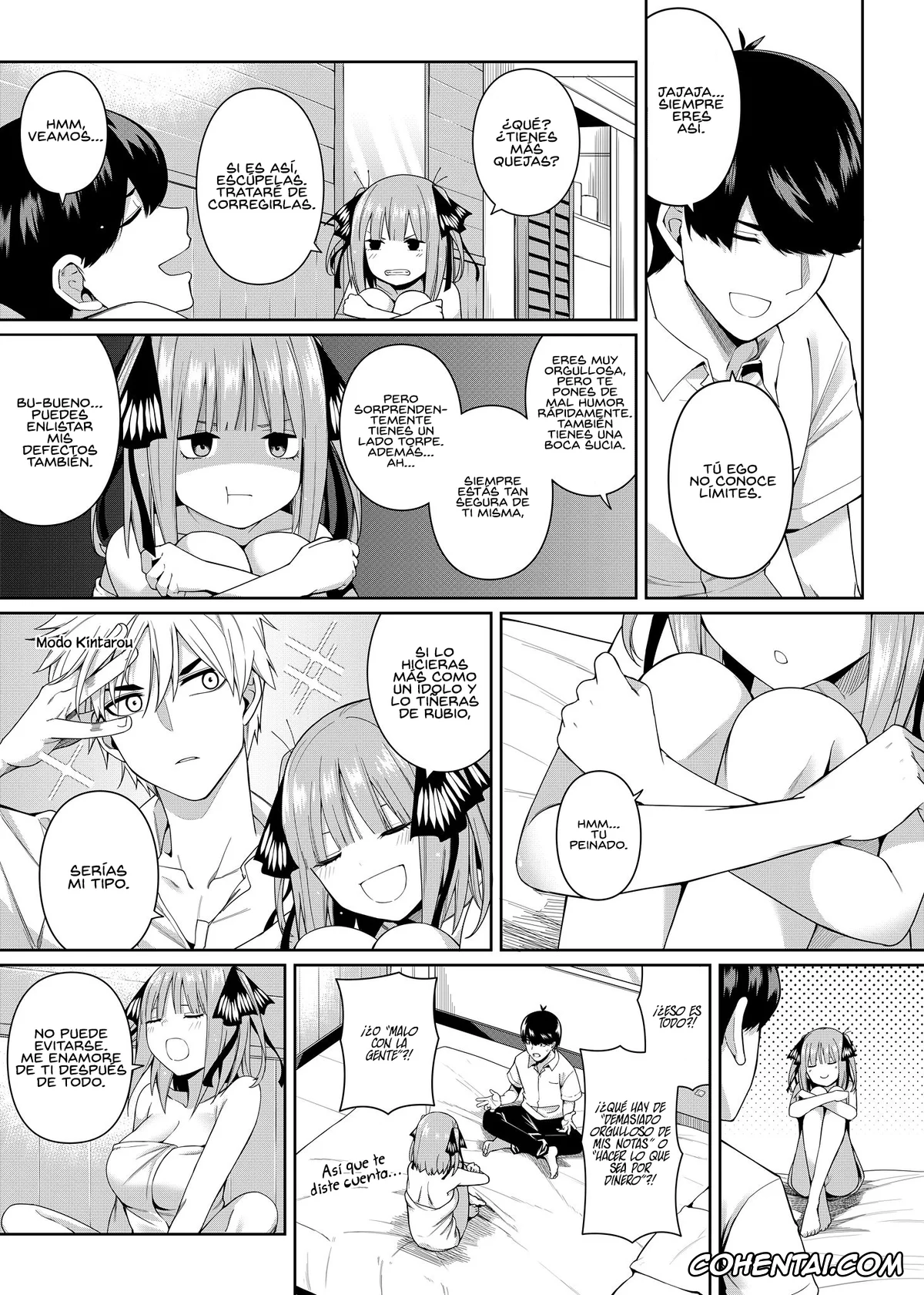 Gotoubun No Hanayome | The Quintessential Quintuplets hentai, Fuutarou Uesugi hentai, Miku Nakano hentai, Nino Nakano hentai, Nibun no Yuudou (Gotoubun no Hanayome), pagina 18