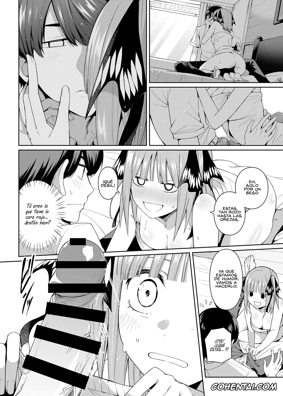 Gotoubun No Hanayome | The Quintessential Quintuplets hentai, Fuutarou Uesugi hentai, Miku Nakano hentai, Nino Nakano hentai, Nibun no Yuudou (Gotoubun no Hanayome), pagina 21