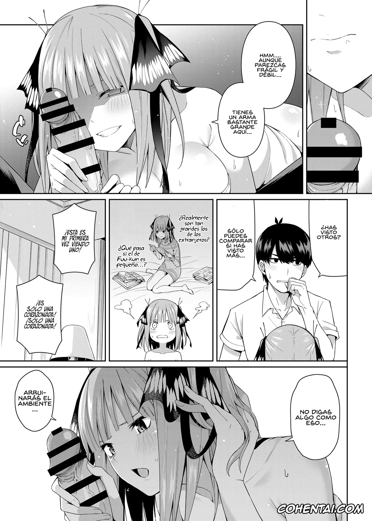 Gotoubun No Hanayome | The Quintessential Quintuplets xxx, Fuutarou Uesugi xxx, Miku Nakano xxx, Nino Nakano xxx, Nibun no Yuudou (Gotoubun no Hanayome), pagina 22