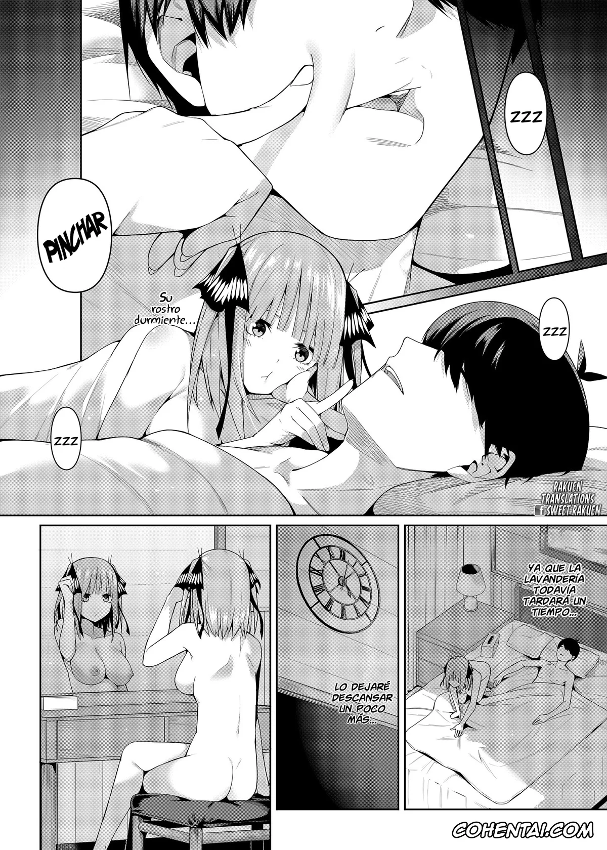 Gotoubun No Hanayome | The Quintessential Quintuplets xxx, Fuutarou Uesugi xxx, Miku Nakano xxx, Nino Nakano xxx, Nibun no Yuudou (Gotoubun no Hanayome), pagina 37