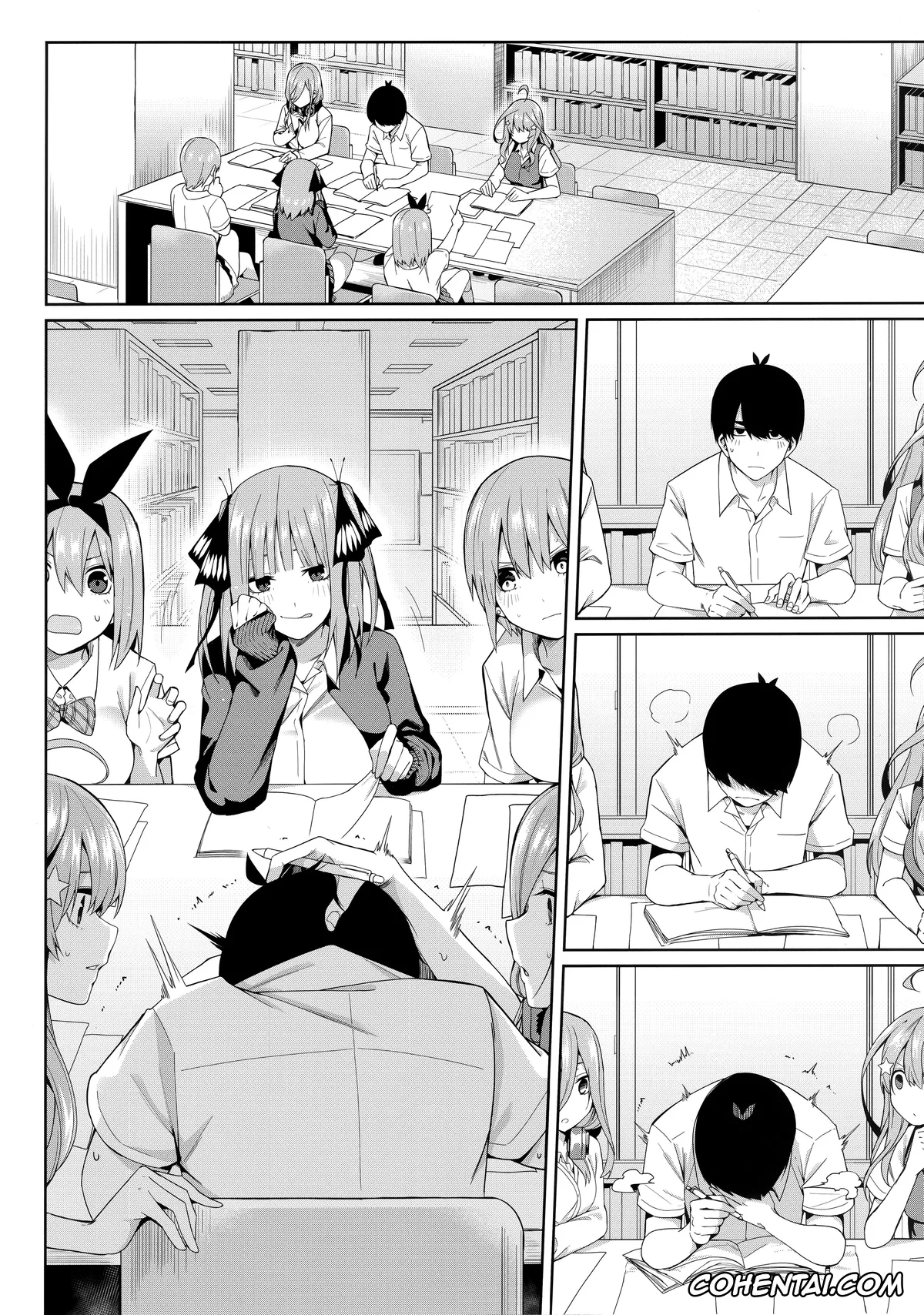 Gotoubun No Hanayome | The Quintessential Quintuplets porno, Fuutarou Uesugi porno, Miku Nakano porno, Nino Nakano porno, Nibun no Yuudou (Gotoubun no Hanayome), pagina 47