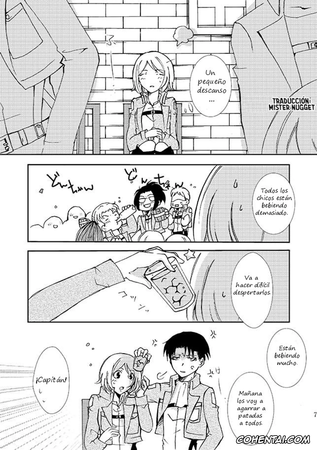 Shingeki No Kyojin | Attack On Titan xxx, Levi Ackerman xxx, Petra Ral xxx, Happiness | Falicidad (Shingeki no Kyojin), pagina 4