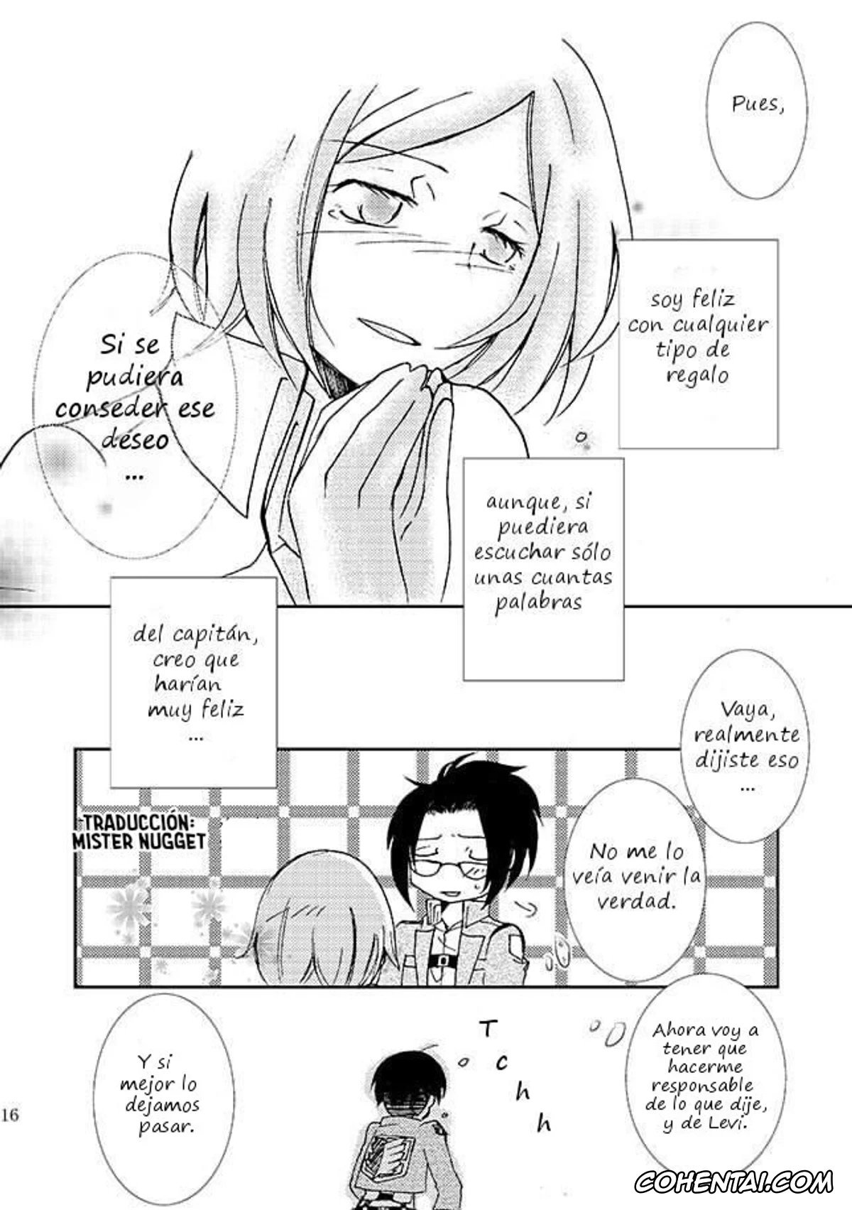 Shingeki No Kyojin | Attack On Titan xxx, Levi Ackerman xxx, Petra Ral xxx, Happiness | Falicidad (Shingeki no Kyojin), pagina 13