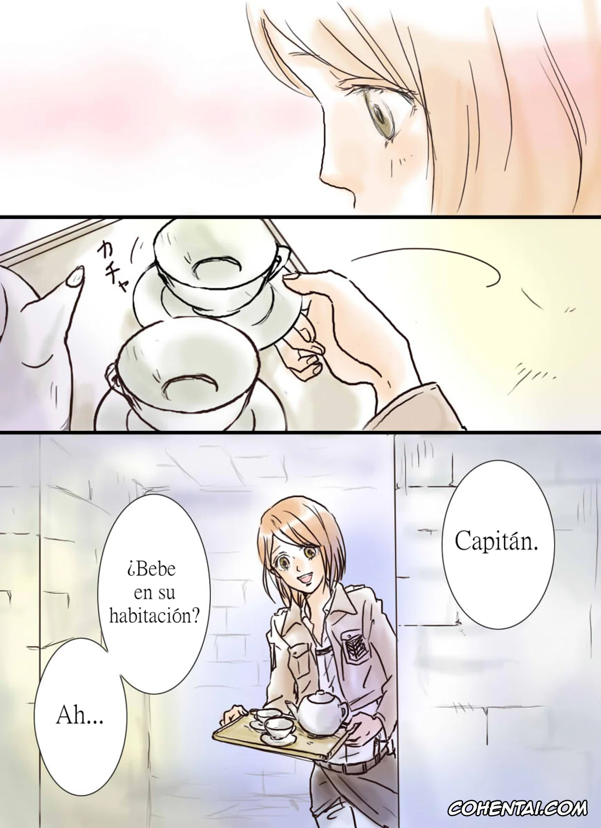 Shingeki No Kyojin | Attack On Titan porno, Levi Ackerman porno, Petra Ral porno, El significado de un beso (Shingeki no Kyojin), pagina 8