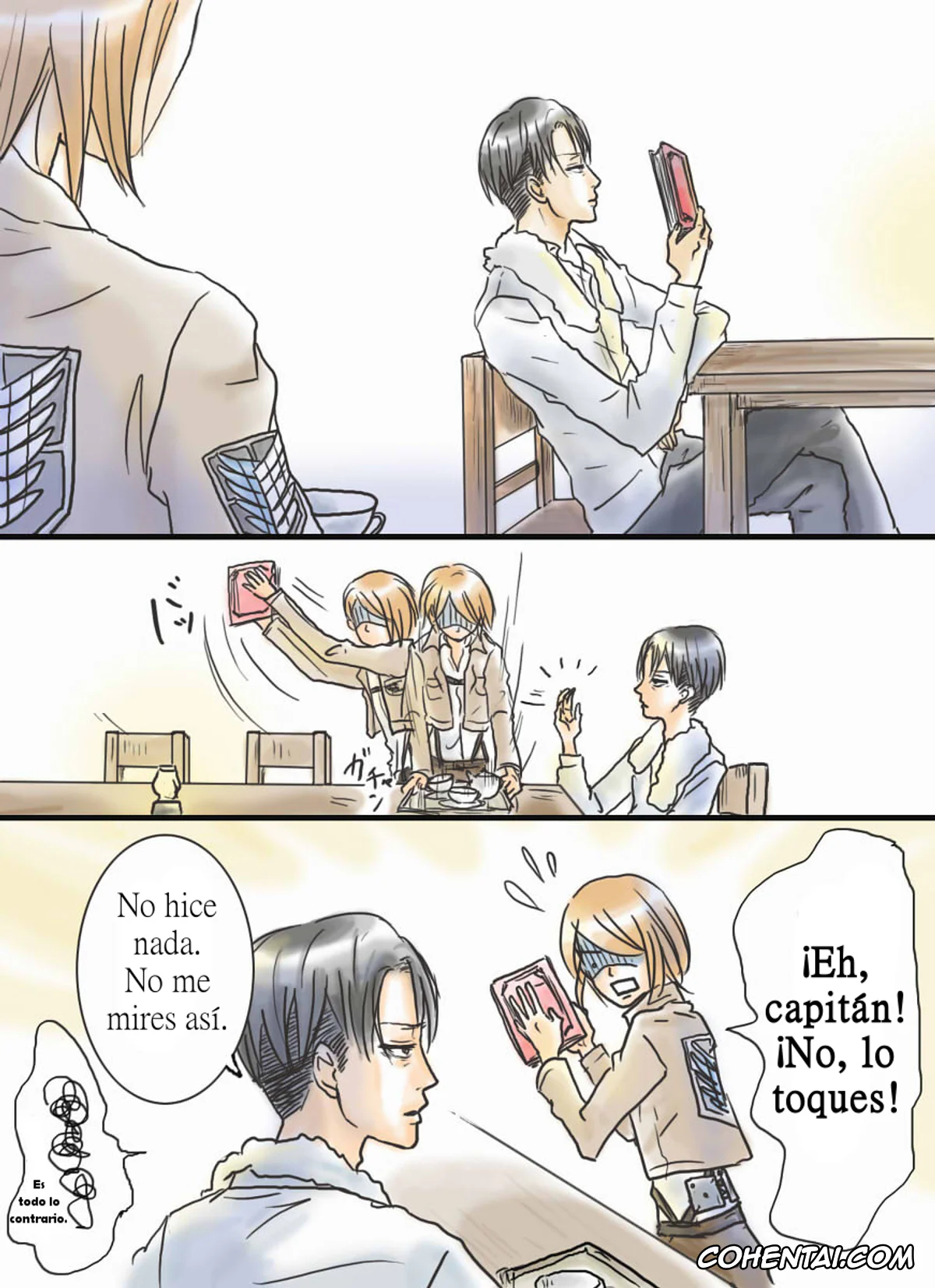 Shingeki No Kyojin | Attack On Titan hentai, Levi Ackerman hentai, Petra Ral hentai, El significado de un beso (Shingeki no Kyojin), pagina 9