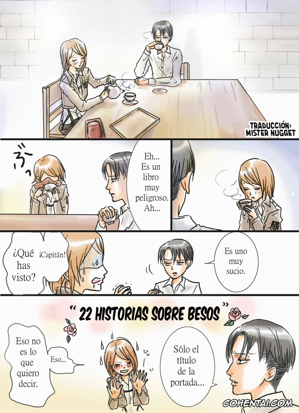 Shingeki No Kyojin | Attack On Titan xxx, Levi Ackerman xxx, Petra Ral xxx, El significado de un beso (Shingeki no Kyojin), pagina 10