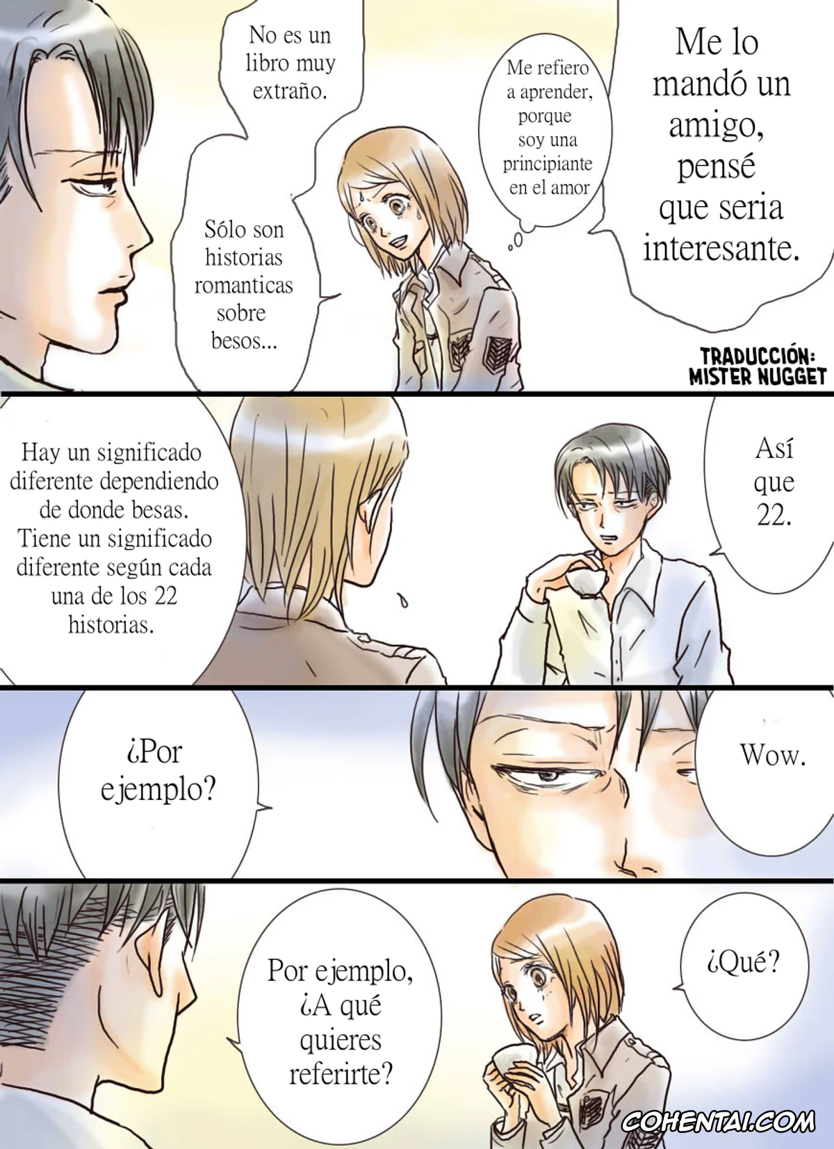 Shingeki No Kyojin | Attack On Titan porno, Levi Ackerman porno, Petra Ral porno, El significado de un beso (Shingeki no Kyojin), pagina 11