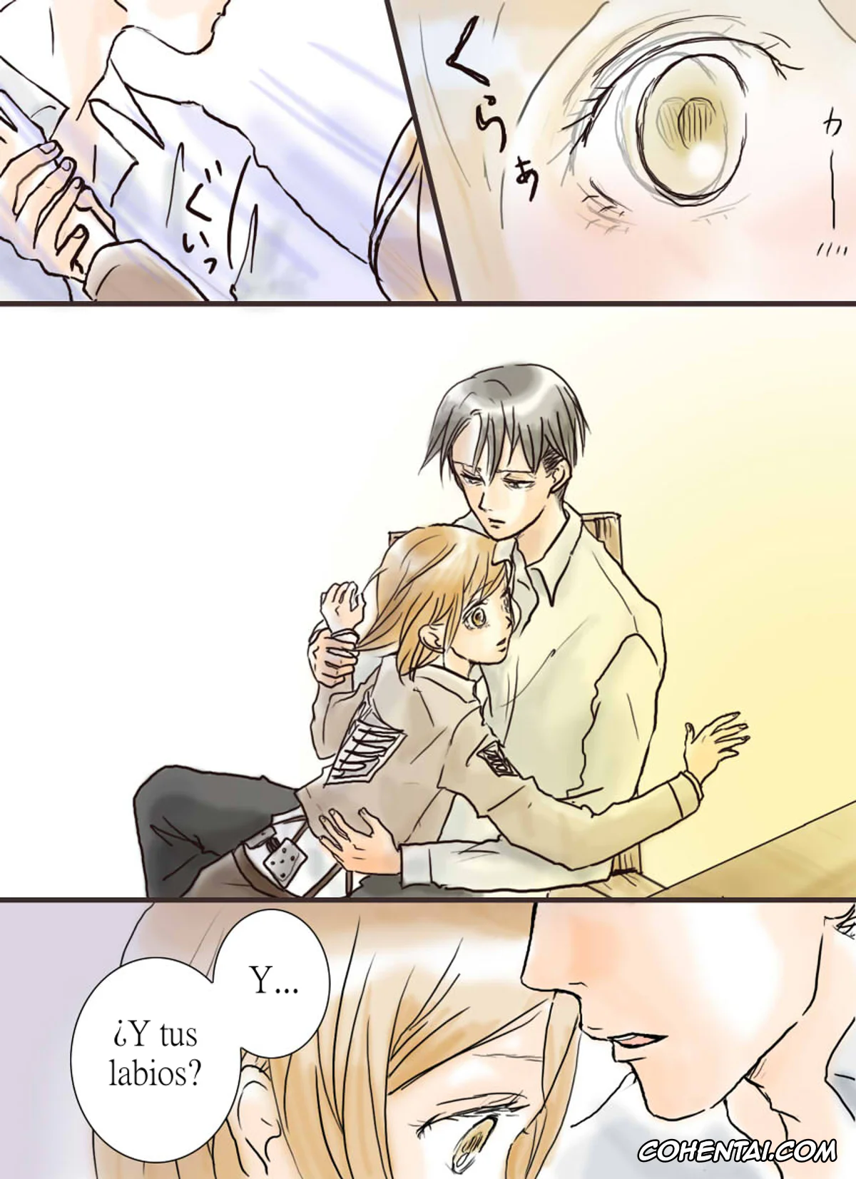 Shingeki No Kyojin | Attack On Titan porno, Levi Ackerman porno, Petra Ral porno, El significado de un beso (Shingeki no Kyojin), pagina 14