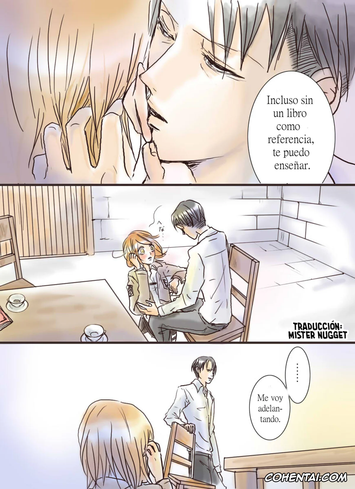 Shingeki No Kyojin | Attack On Titan porno, Levi Ackerman porno, Petra Ral porno, El significado de un beso (Shingeki no Kyojin), pagina 17