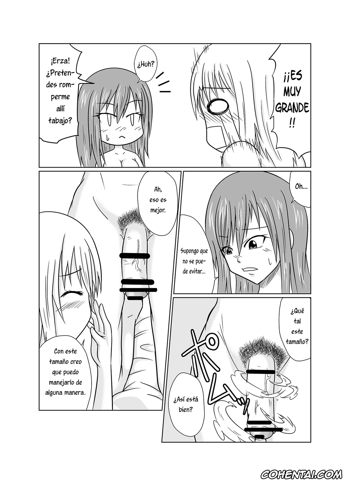 Fairy Tail porno, Erza Scarlet porno, Lucy Heartfilia porno, Futana-LINK! (Fairy Tail), pagina 5