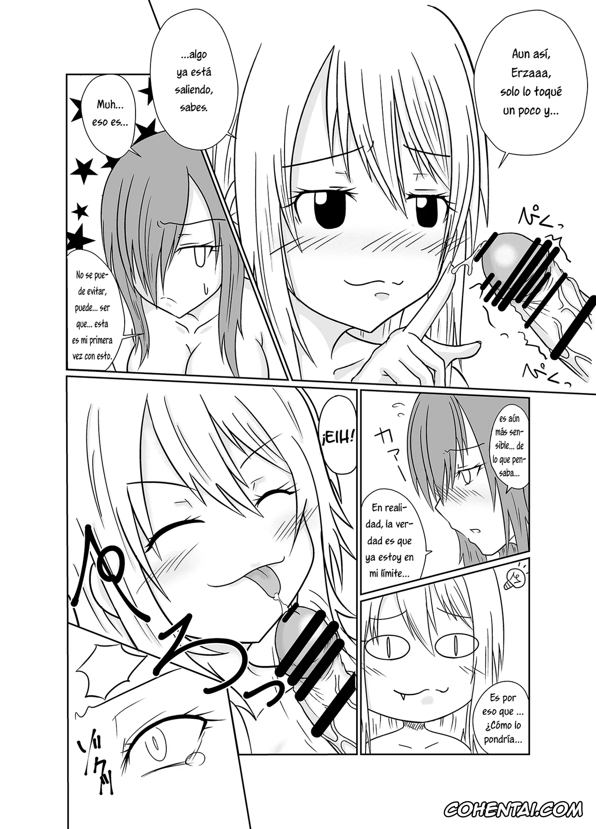Fairy Tail porno, Erza Scarlet porno, Lucy Heartfilia porno, Futana-LINK! (Fairy Tail), pagina 8