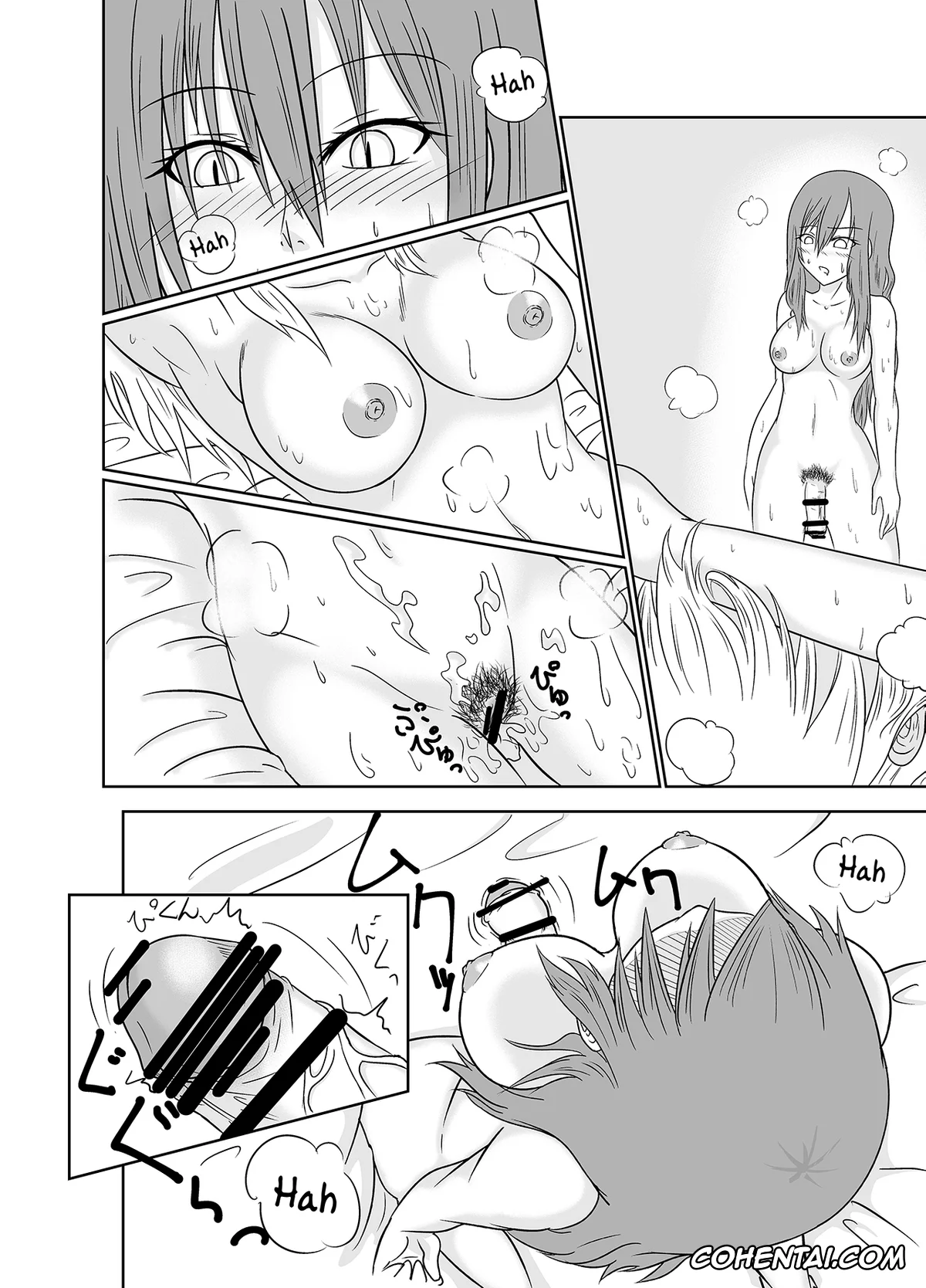Fairy Tail porno, Erza Scarlet porno, Lucy Heartfilia porno, Futana-LINK! (Fairy Tail), pagina 14