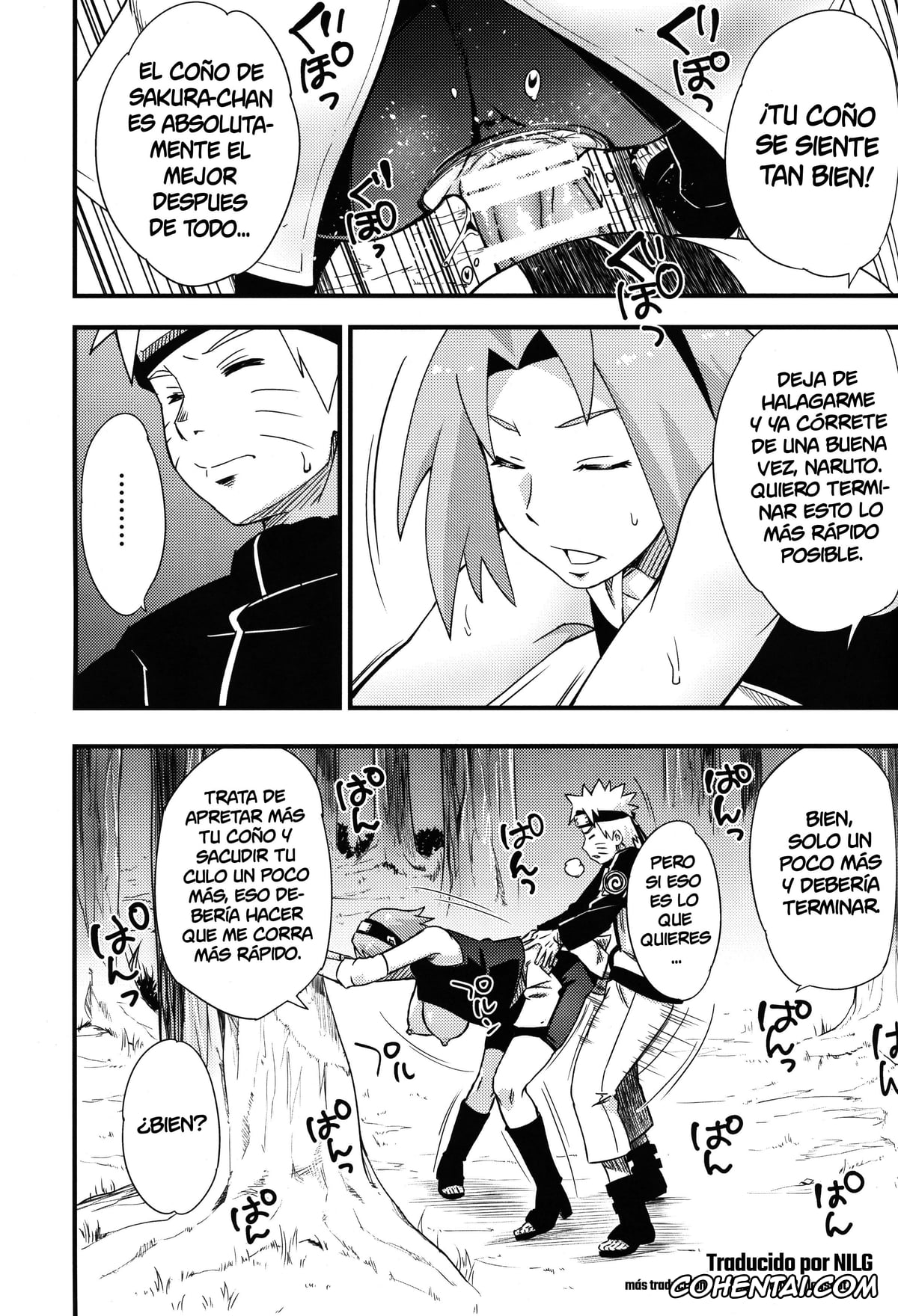 NARUTO xxx, Naruto Uzumaki xxx, Sakura Haruno xxx, Shizune xxx, Tsunade xxx, Ikimono Gakari (Naruto), pagina 4