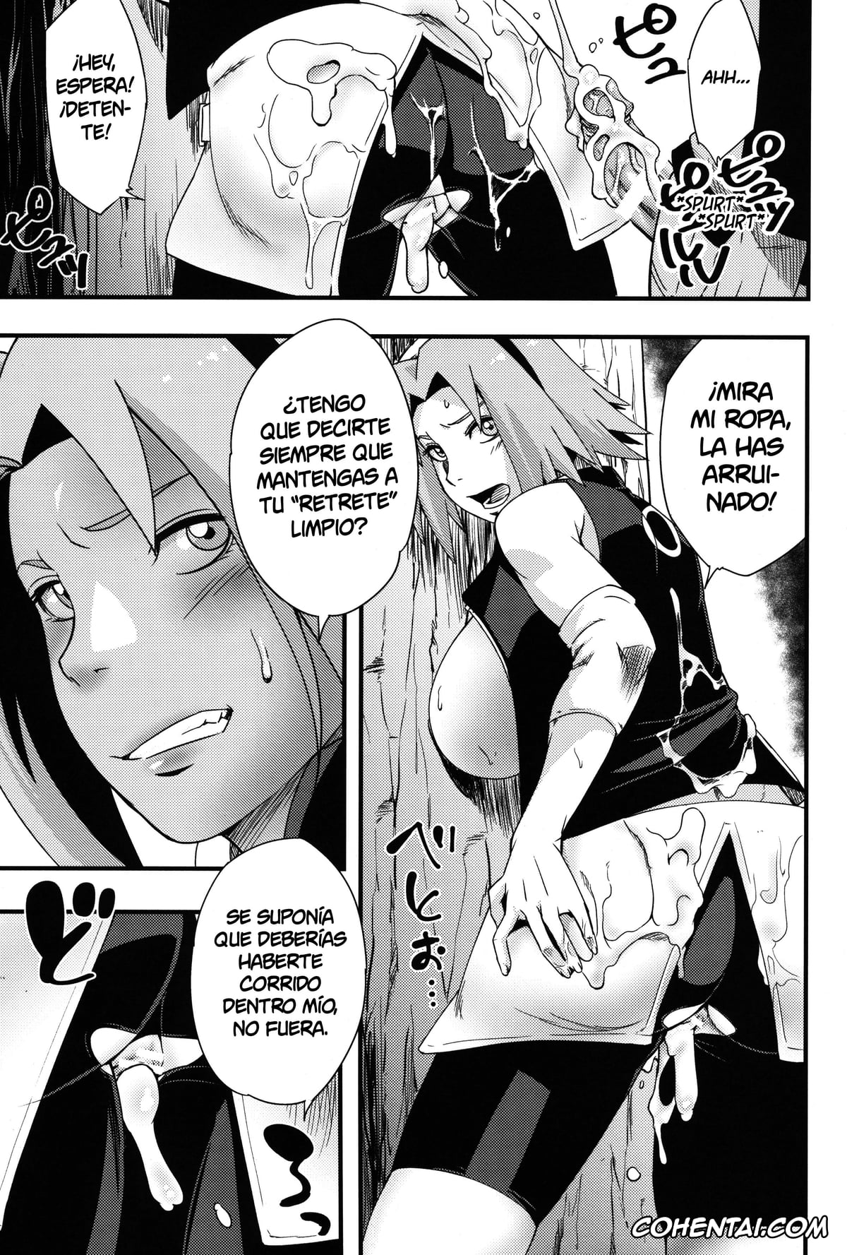 NARUTO hentai, Naruto Uzumaki hentai, Sakura Haruno hentai, Shizune hentai, Tsunade hentai, Ikimono Gakari (Naruto), pagina 6