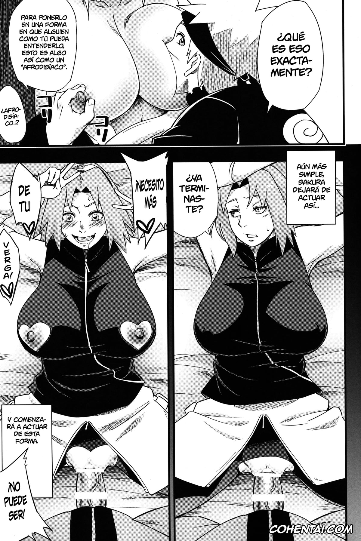 NARUTO xxx, Naruto Uzumaki xxx, Sakura Haruno xxx, Shizune xxx, Tsunade xxx, Ikimono Gakari (Naruto), pagina 10