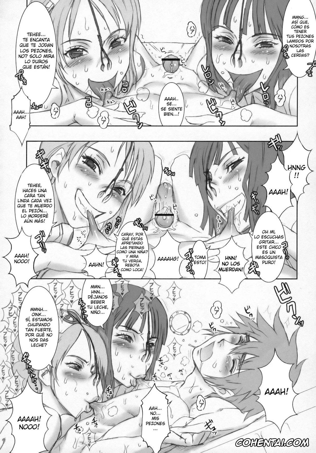 One Piece porno, Nami porno, Nico Robin porno, Nippon Practice 2 (One Piece), pagina 11