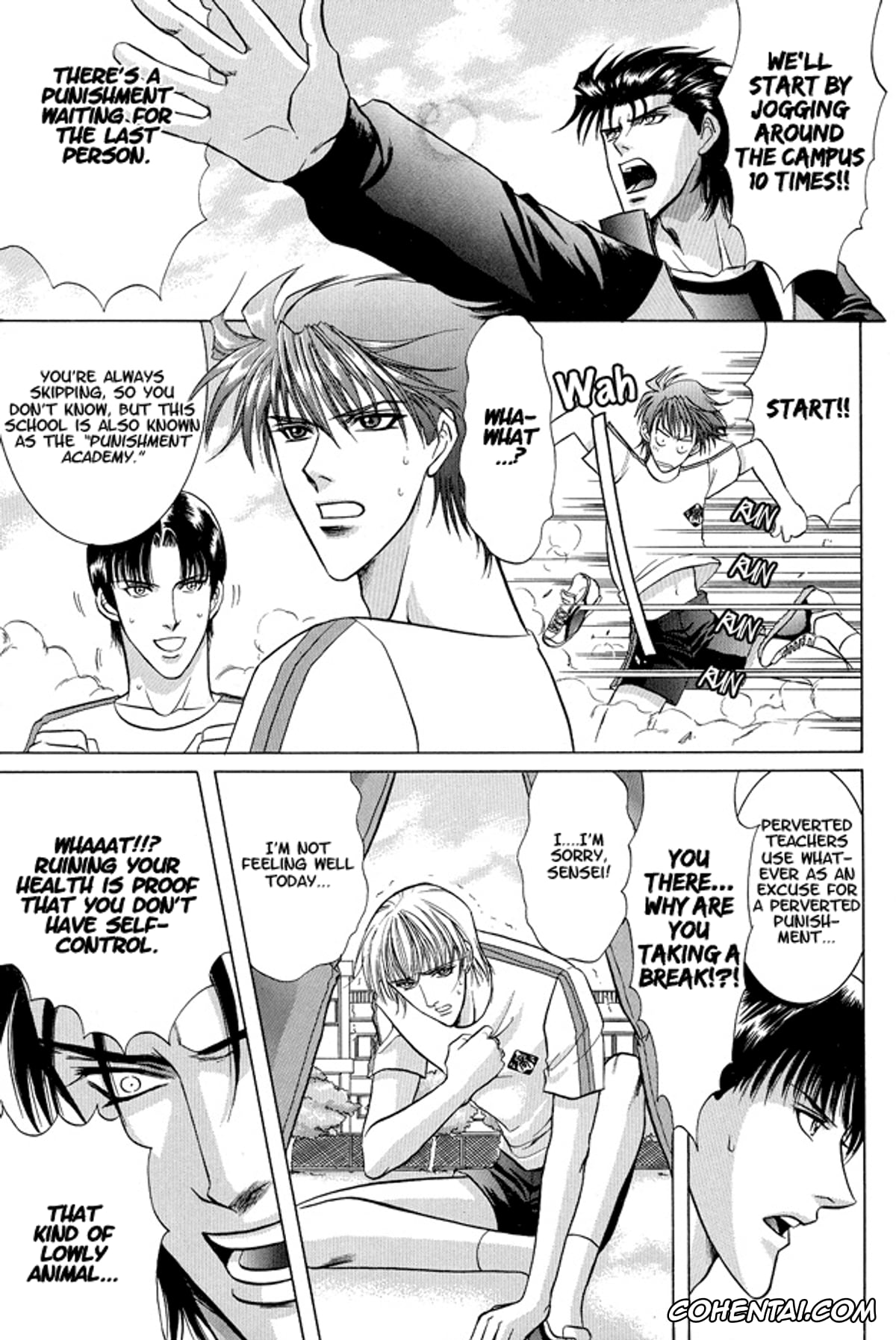 Original porno, Oshioki Gakuen, pagina 8