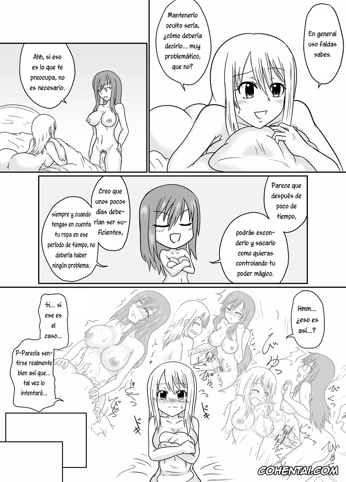 Fairy Tail hentai, Erza Scarlet hentai, Lucy Heartfilia hentai, Futanalink II (Fairy Tail), pagina 6