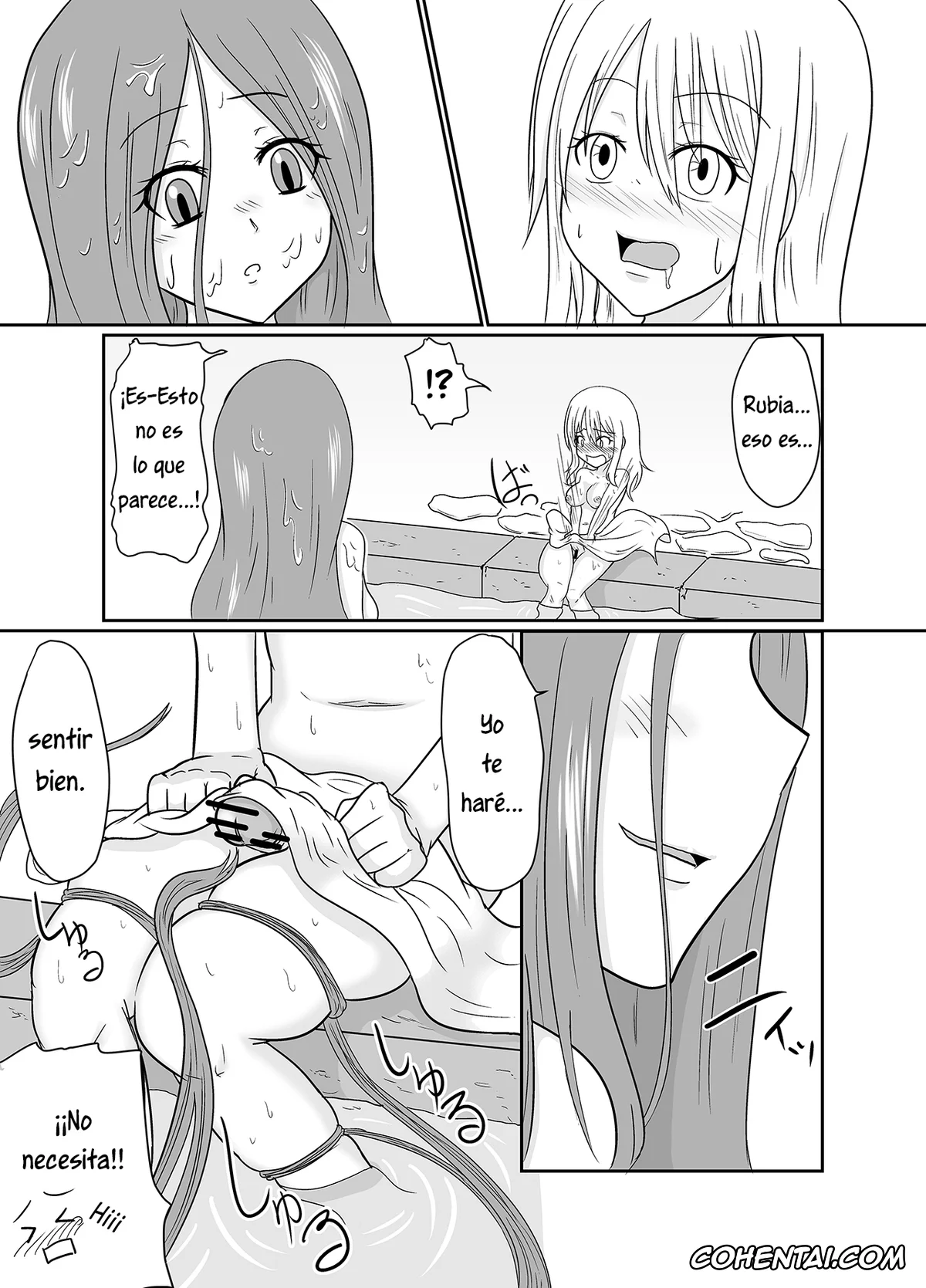Fairy Tail porno, Erza Scarlet porno, Lucy Heartfilia porno, Futanalink II (Fairy Tail), pagina 11