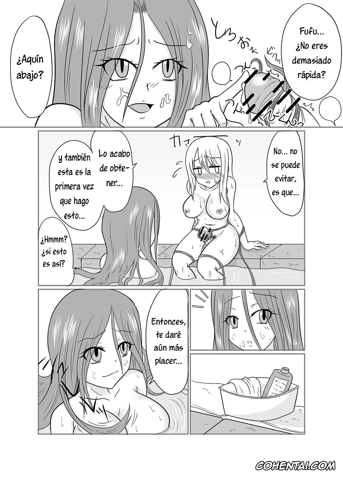 Fairy Tail porno, Erza Scarlet porno, Lucy Heartfilia porno, Futanalink II (Fairy Tail), pagina 14