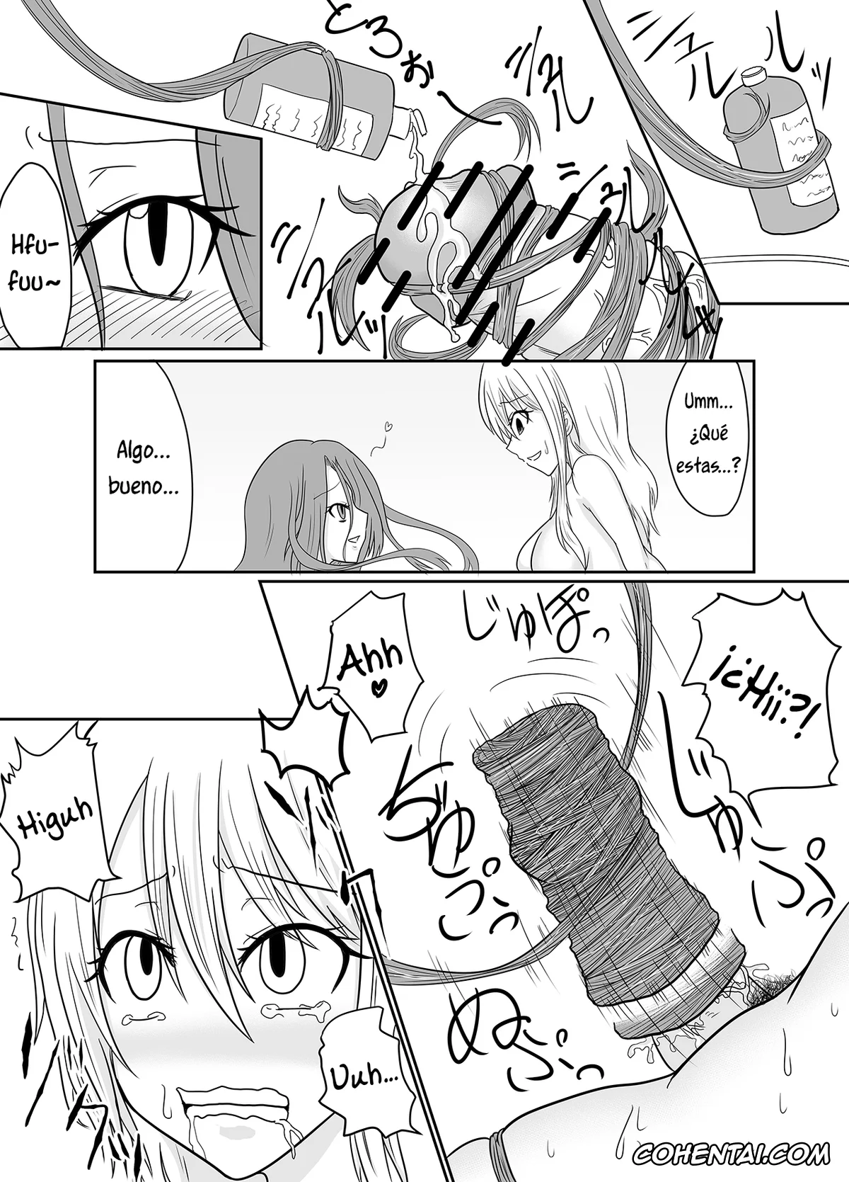 Fairy Tail hentai, Erza Scarlet hentai, Lucy Heartfilia hentai, Futanalink II (Fairy Tail), pagina 15