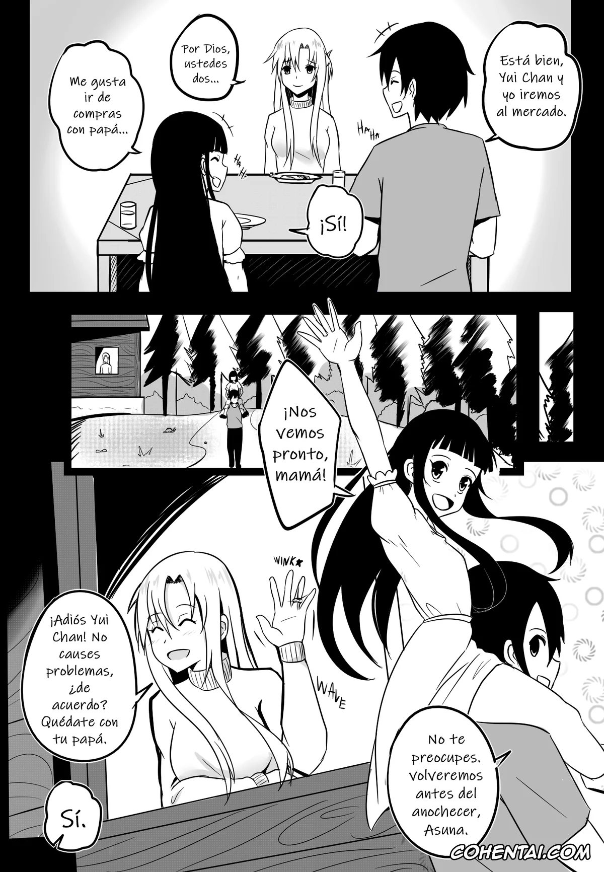 Sword Art Online xxx, Andrew Gilbert Mills xxx, Asuna Yuuki xxx, B-Trayal 19 (Sword Art Online), pagina 4