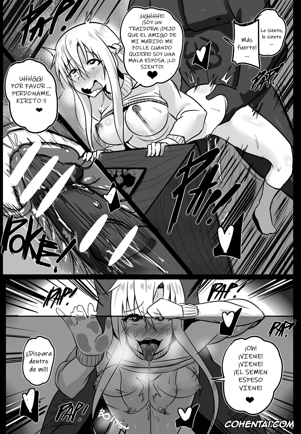 Sword Art Online porno, Andrew Gilbert Mills porno, Asuna Yuuki porno, B-Trayal 19 (Sword Art Online), pagina 11