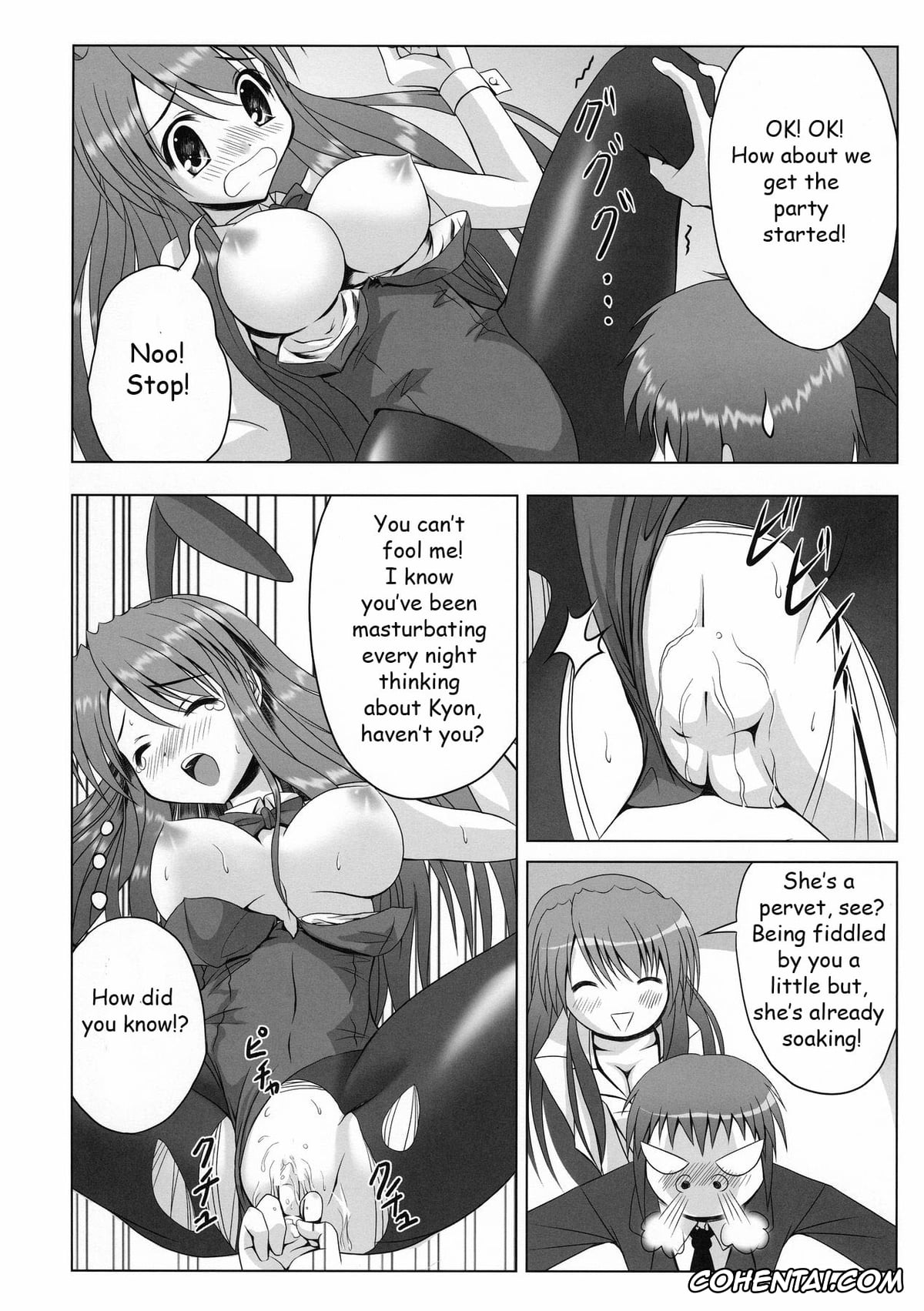 The Melancholy Of Haruhi Suzumiya | Suzumiya Haruhi No Yuuutsu xxx, Kyon xxx, Mikuru Asahina xxx, Ryoko Asakura xxx, FREEDOM! (The Melancholy of Haruhi Suzumiya), pagina 16