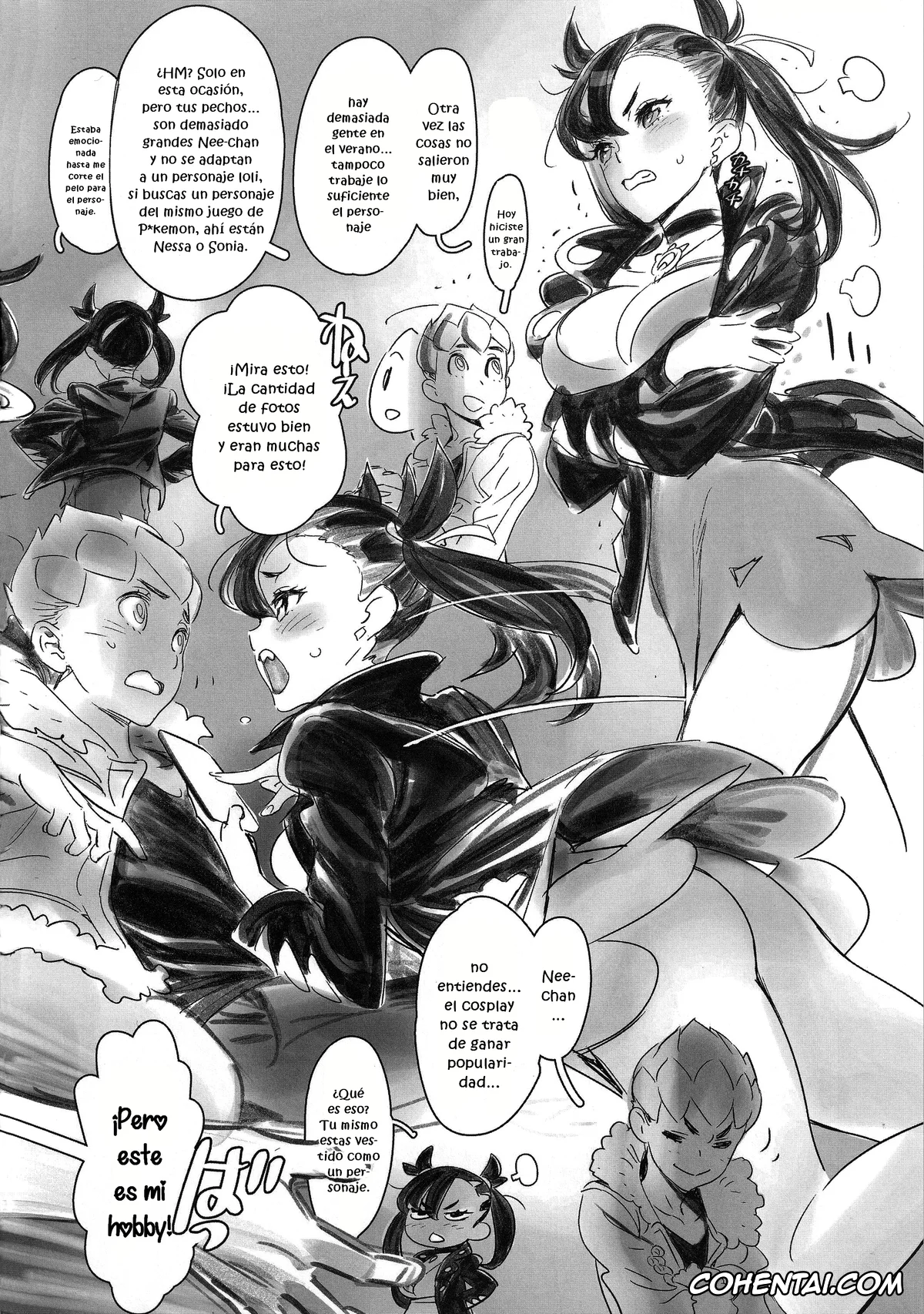 Pokemon | Pocket Monsters xxx, Marnie xxx, Pokecos (Pokémon Sword and Shield), pagina 4