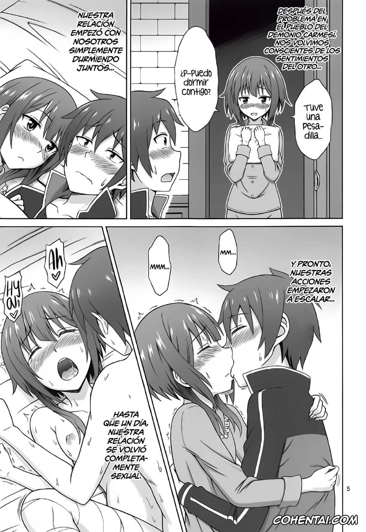 Kono Subarashii Sekai ni Syukufuku o! xxx, Darkness | Lalatina Ford Dustiness xxx, Kazuma Satou xxx, Megumin xxx, Yoru mo bakuretsu! (Kono Subarashii Sekai ni Syukufuku o!), pagina 4