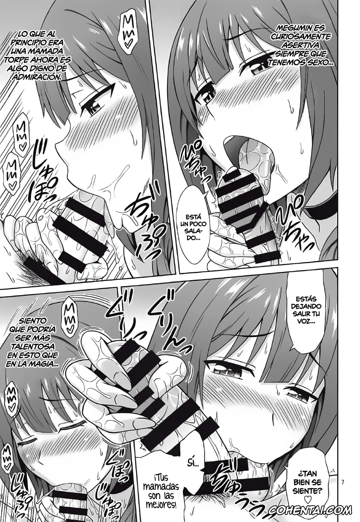 Kono Subarashii Sekai ni Syukufuku o! hentai, Darkness | Lalatina Ford Dustiness hentai, Kazuma Satou hentai, Megumin hentai, Yoru mo bakuretsu! (Kono Subarashii Sekai ni Syukufuku o!), pagina 6