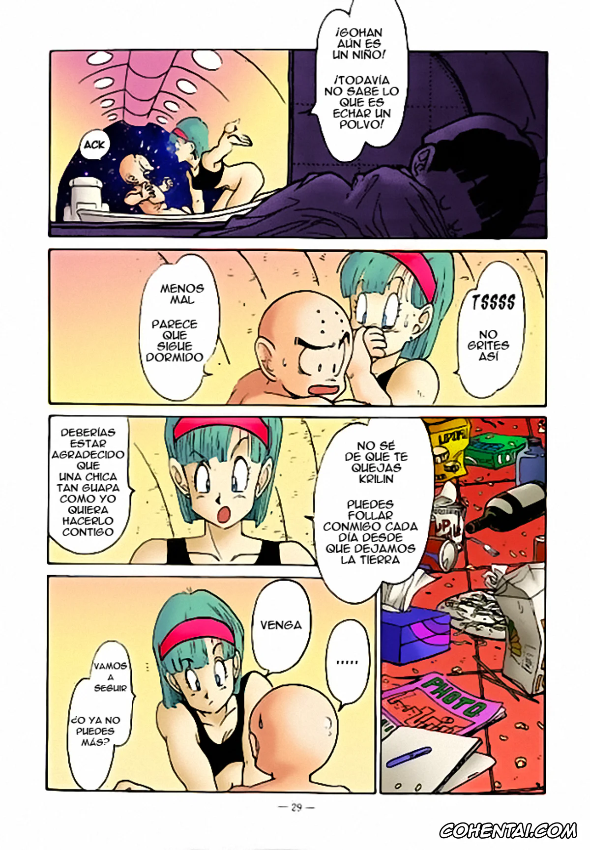 Dragon Ball Z porno, Bulma Briefs porno, Krillin porno, Aim at Planet Namek! (Dragon Ball Z), pagina 5