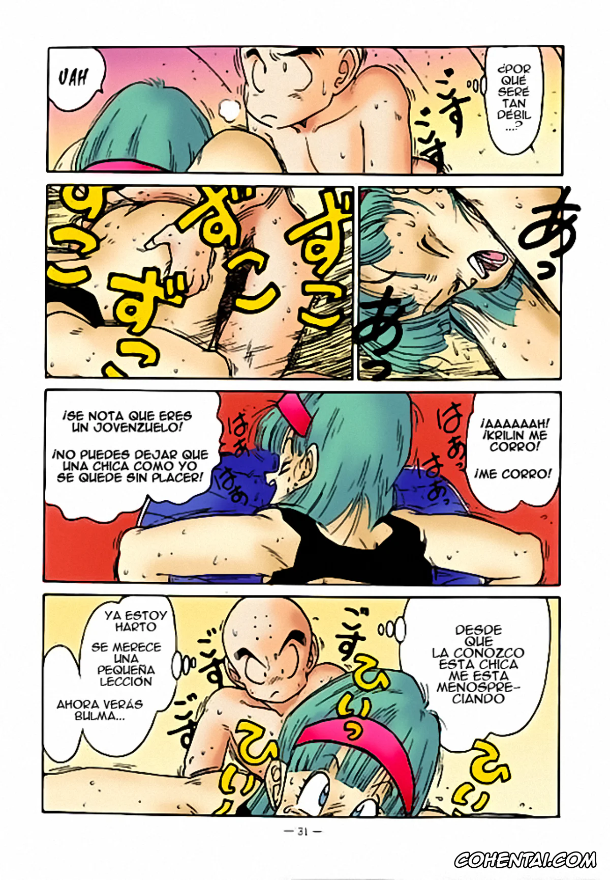 Dragon Ball Z xxx, Bulma Briefs xxx, Krillin xxx, Aim at Planet Namek! (Dragon Ball Z), pagina 7