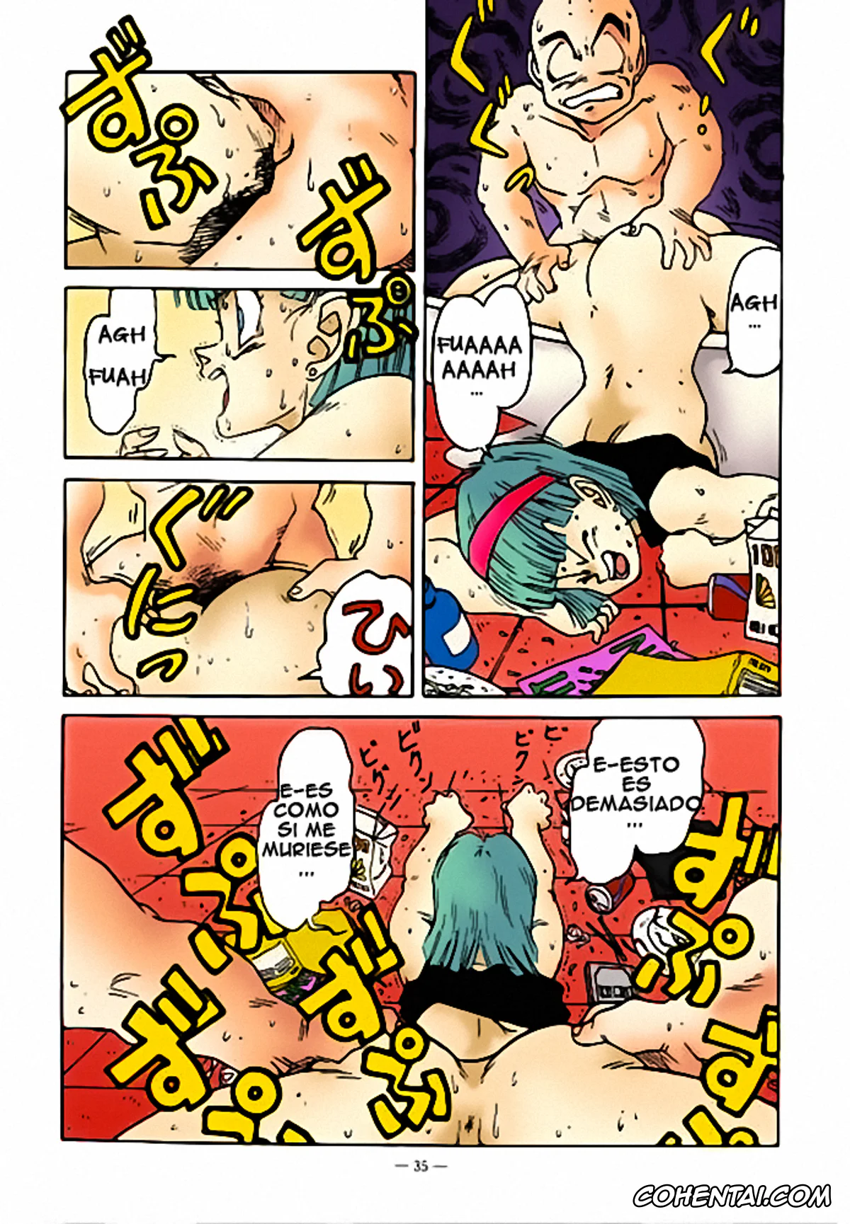 Dragon Ball Z porno, Bulma Briefs porno, Krillin porno, Aim at Planet Namek! (Dragon Ball Z), pagina 11
