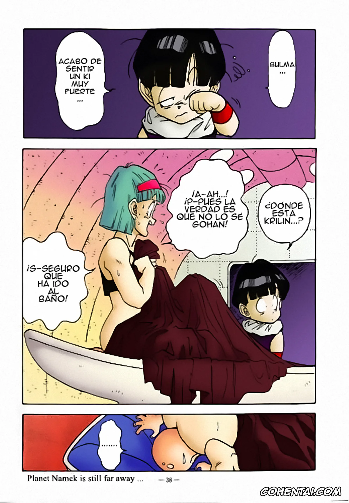 Dragon Ball Z porno, Bulma Briefs porno, Krillin porno, Aim at Planet Namek! (Dragon Ball Z), pagina 14