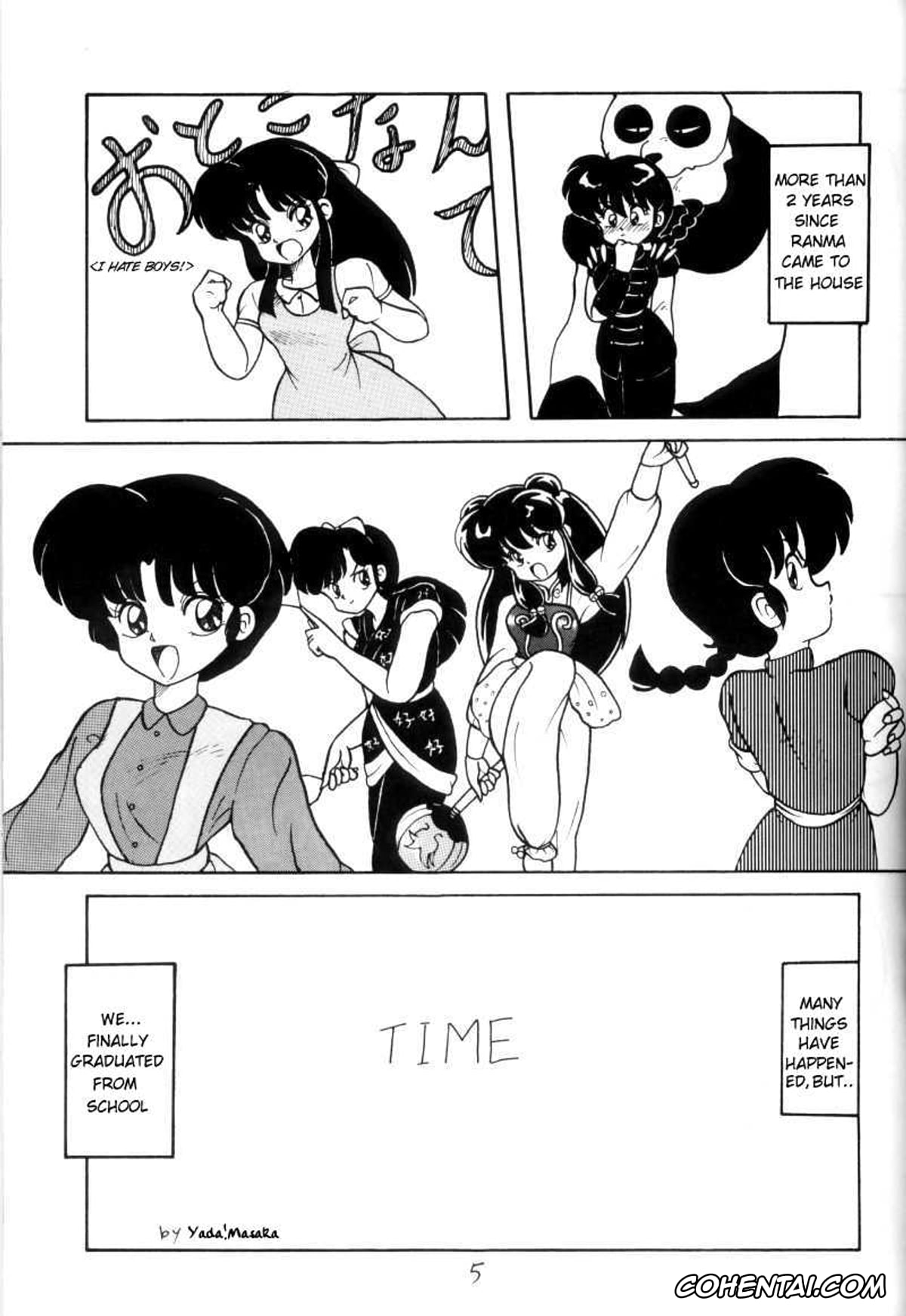 Ranma 1/2 porno, Akane Tendo porno, Ranma Saotome porno, Kouteki Yokuatsu 93 (Ranma 1/2), pagina 5