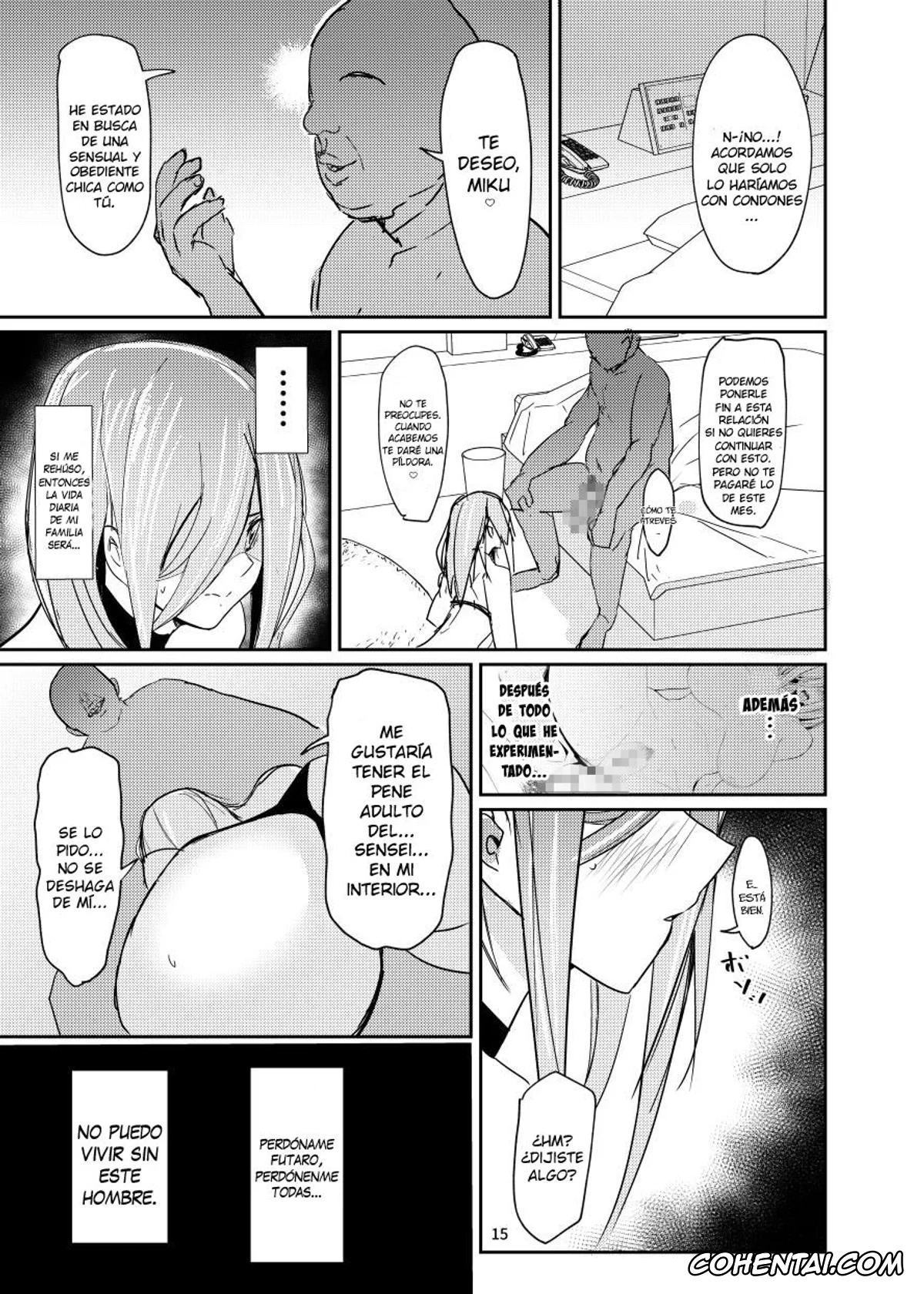 Gotoubun No Hanayome | The Quintessential Quintuplets porno, Miku Nakano porno, Mikurare (Gotoubun no Hanayome), pagina 14