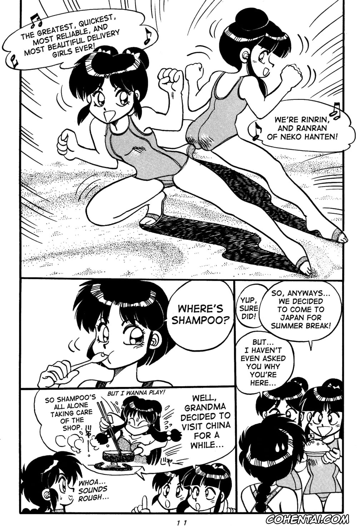 Ranma 1/2 porno, Akane Tendo porno, Ling Ling porno, Lung Lung porno, Ranma Saotome porno, Ryoga Hibiki porno, Shampoo porno, Mantou Special (Ranma 1/2), pagina 11