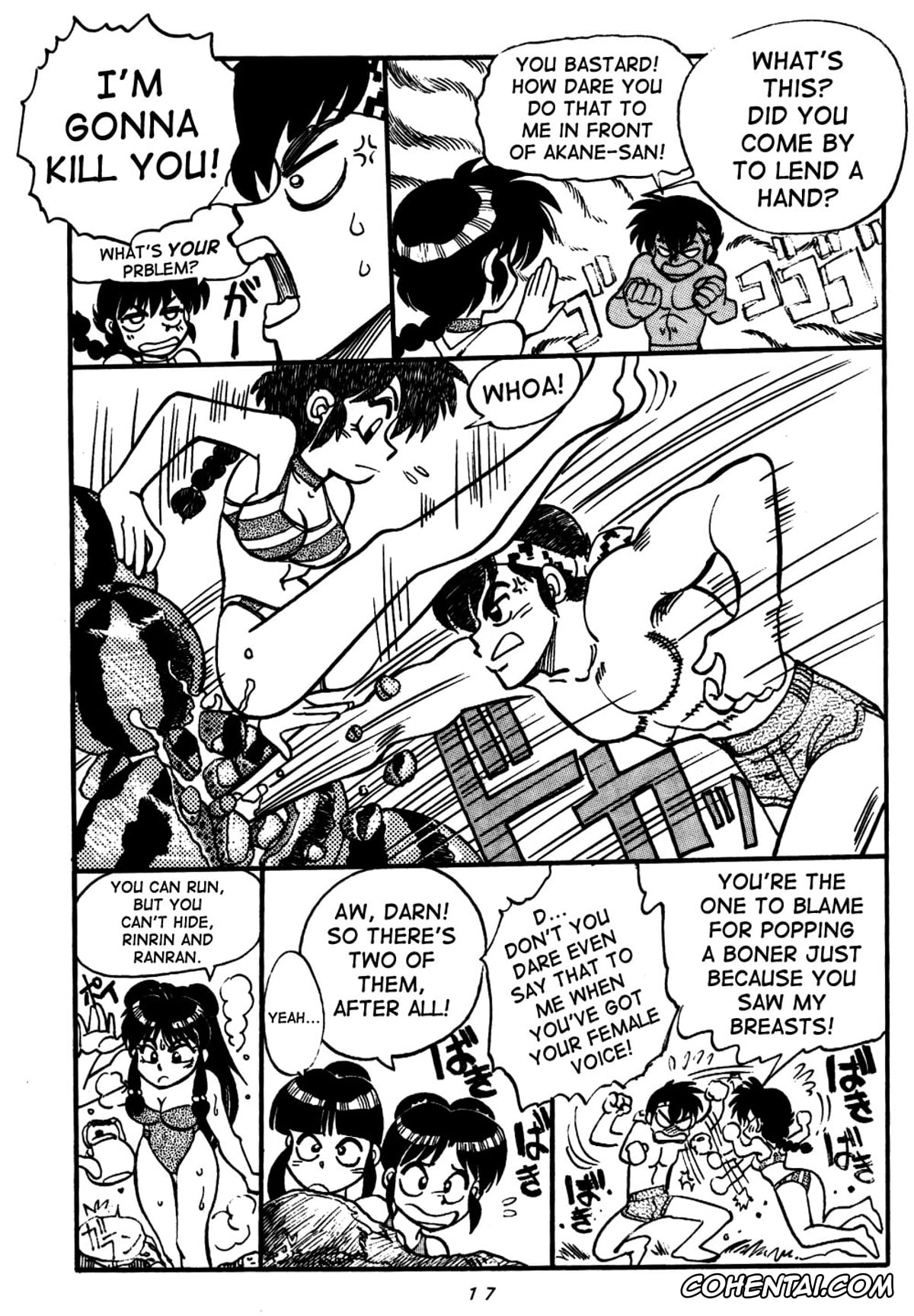 Ranma 1/2 porno, Akane Tendo porno, Ling Ling porno, Lung Lung porno, Ranma Saotome porno, Ryoga Hibiki porno, Shampoo porno, Mantou Special (Ranma 1/2), pagina 17