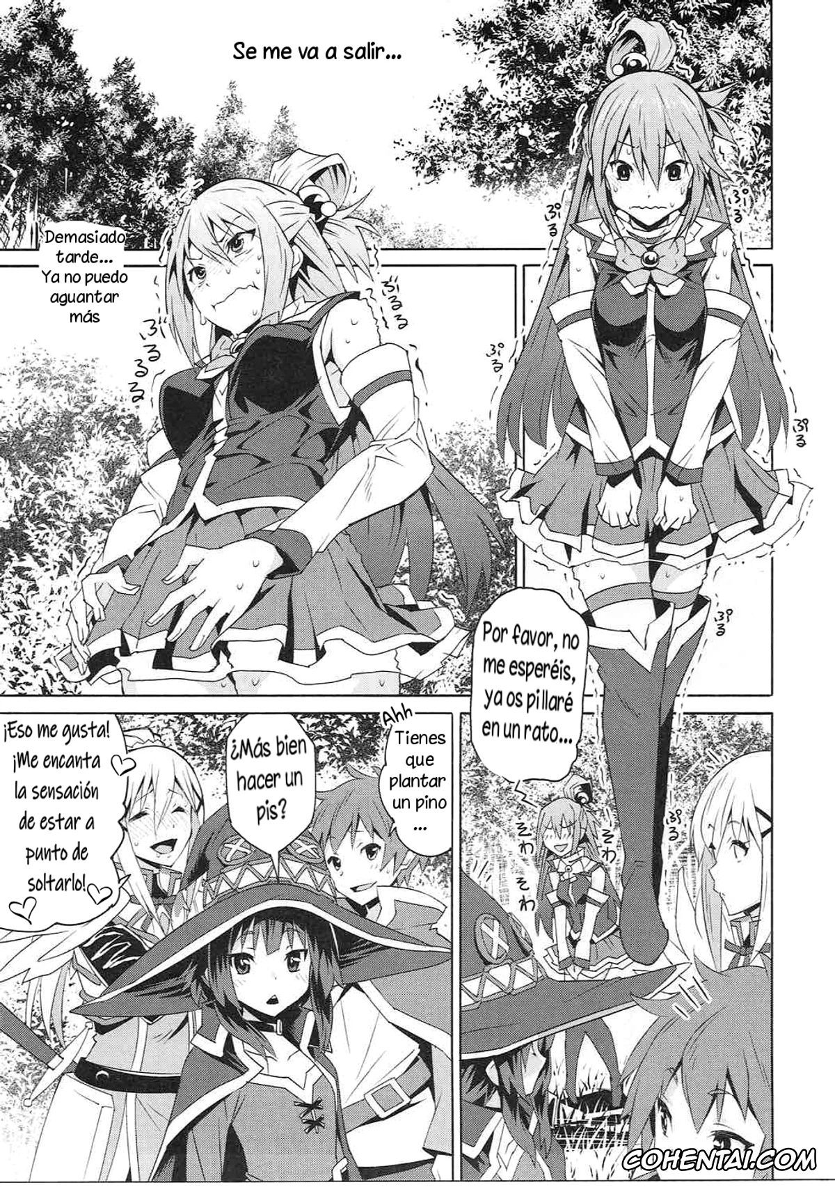 Kono Subarashii Sekai ni Syukufuku o! porno, Aqua porno, Kono Megami o Uneune Okasu Usui Hon. (Kono Subarashii Sekai ni Syukufuku o!), pagina 2