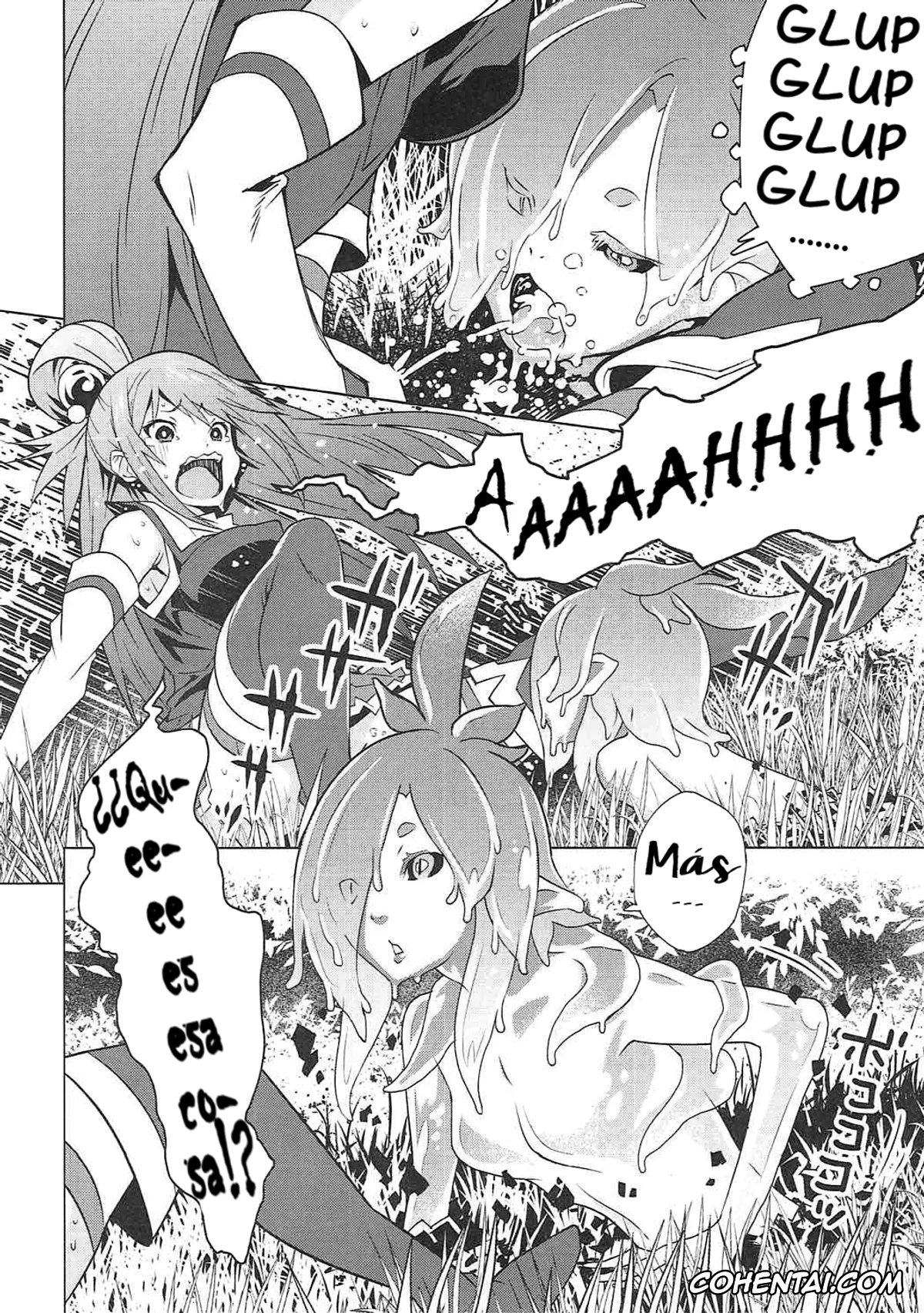 Kono Subarashii Sekai ni Syukufuku o! porno, Aqua porno, Kono Megami o Uneune Okasu Usui Hon. (Kono Subarashii Sekai ni Syukufuku o!), pagina 5