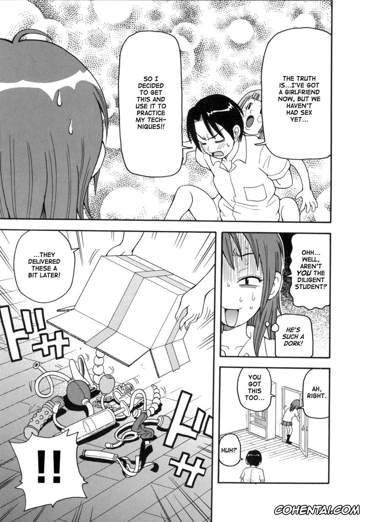 Manga xxx, Tankoubon xxx, Geki!! Monzetsu Operation, pagina 7