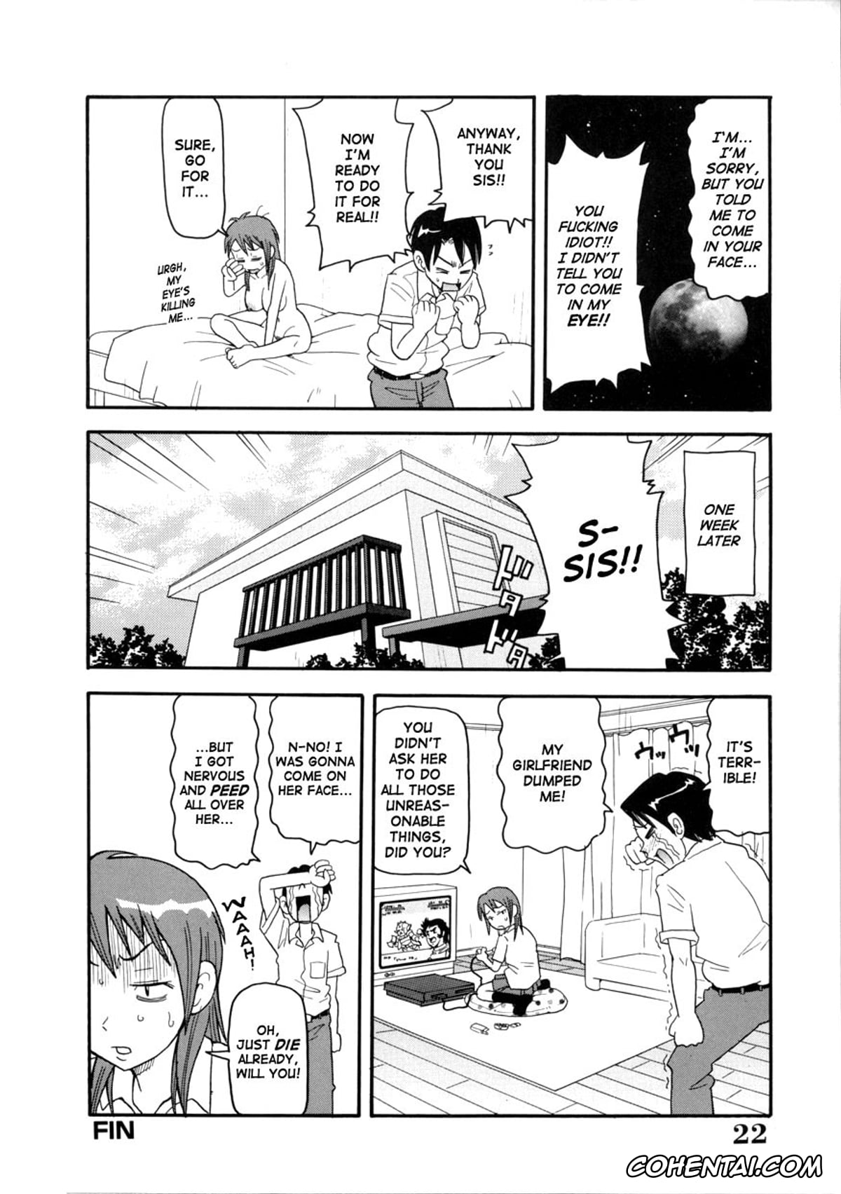 Manga xxx, Tankoubon xxx, Geki!! Monzetsu Operation, pagina 22