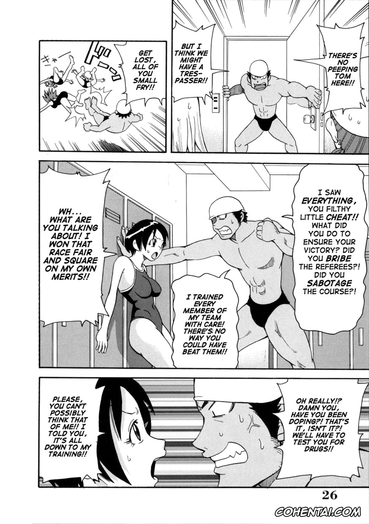Manga porno, Tankoubon porno, Geki!! Monzetsu Operation, pagina 26