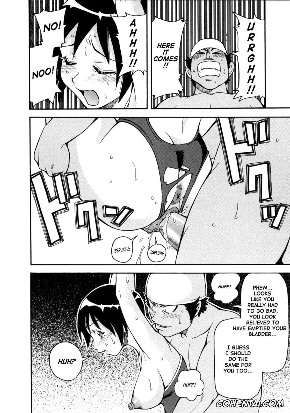 Manga porno, Tankoubon porno, Geki!! Monzetsu Operation, pagina 38