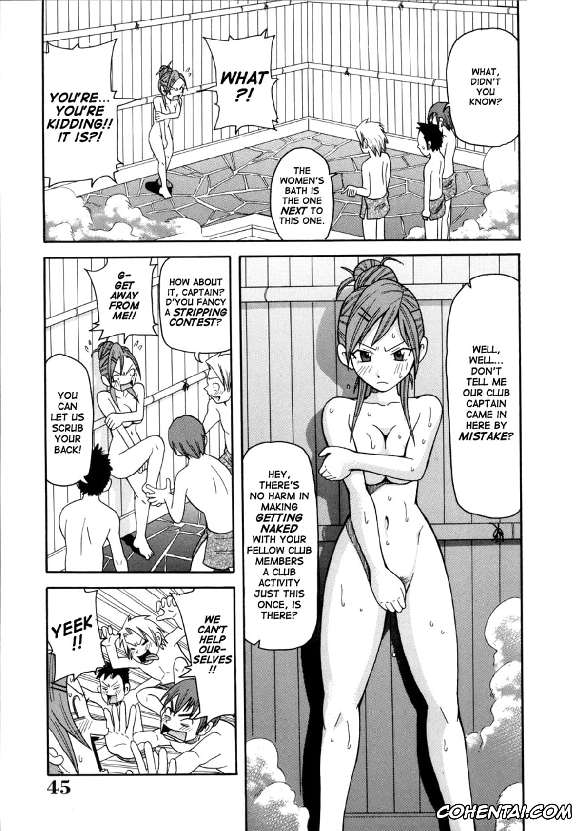 Manga hentai, Tankoubon hentai, Geki!! Monzetsu Operation, pagina 45
