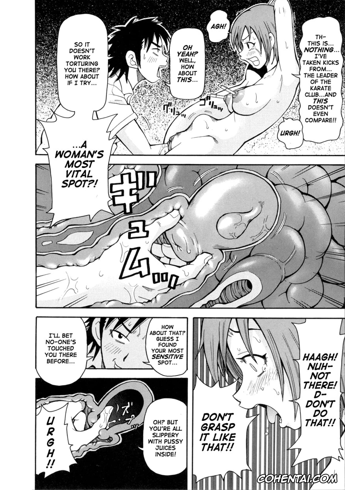 Manga porno, Tankoubon porno, Geki!! Monzetsu Operation, pagina 86
